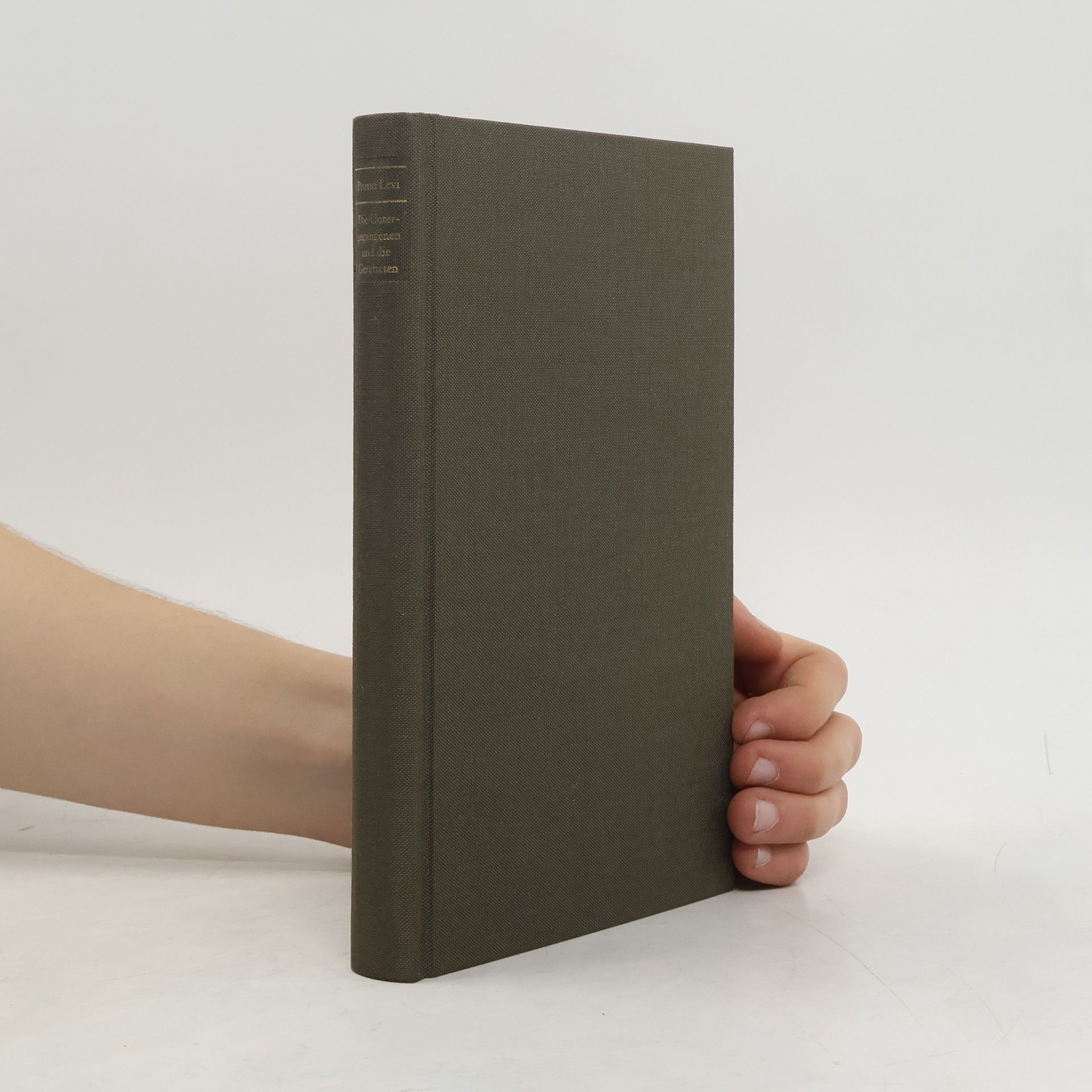 Primo Levi Die Untergegangenen und die Geretteten