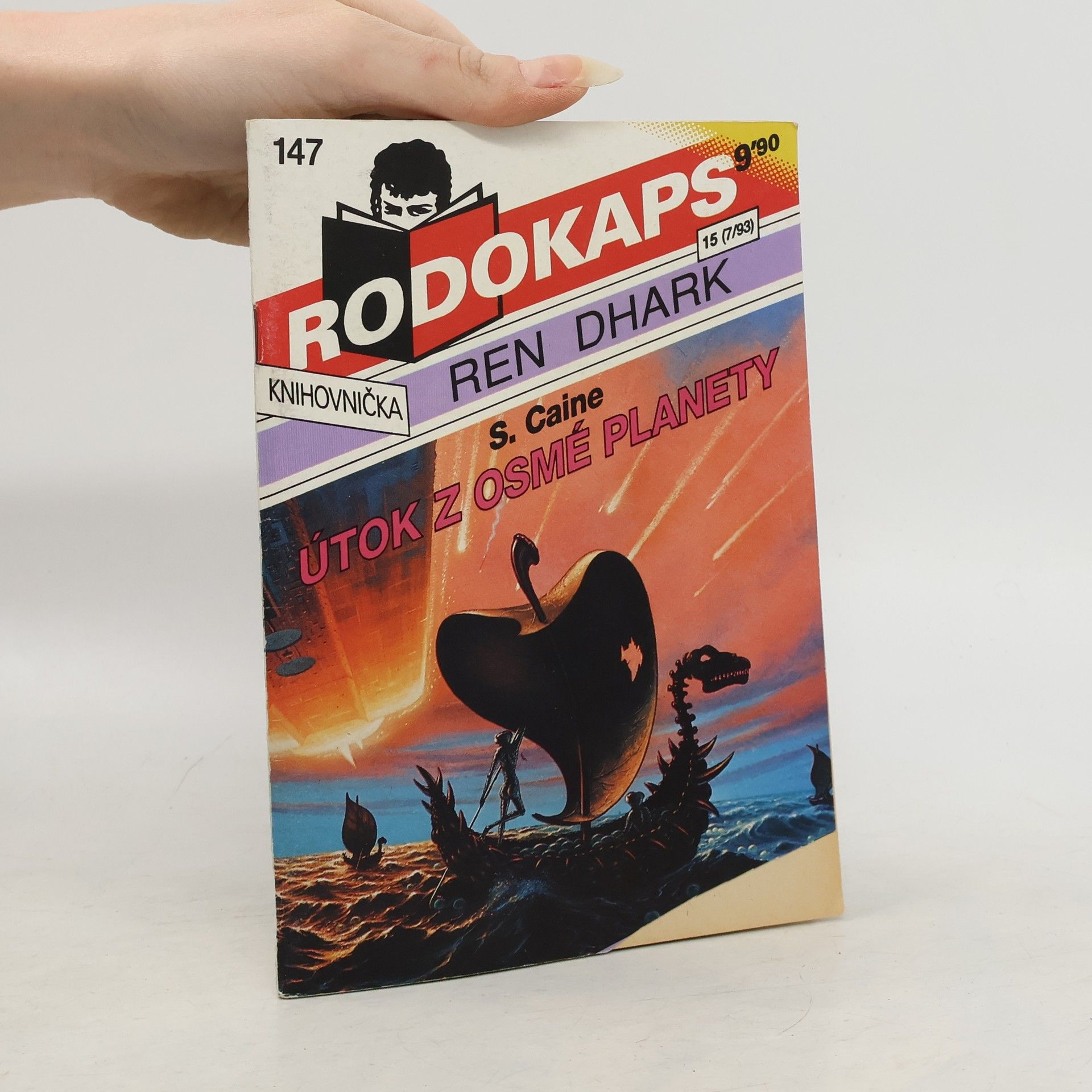 Staff Caine Útok z osmé planety