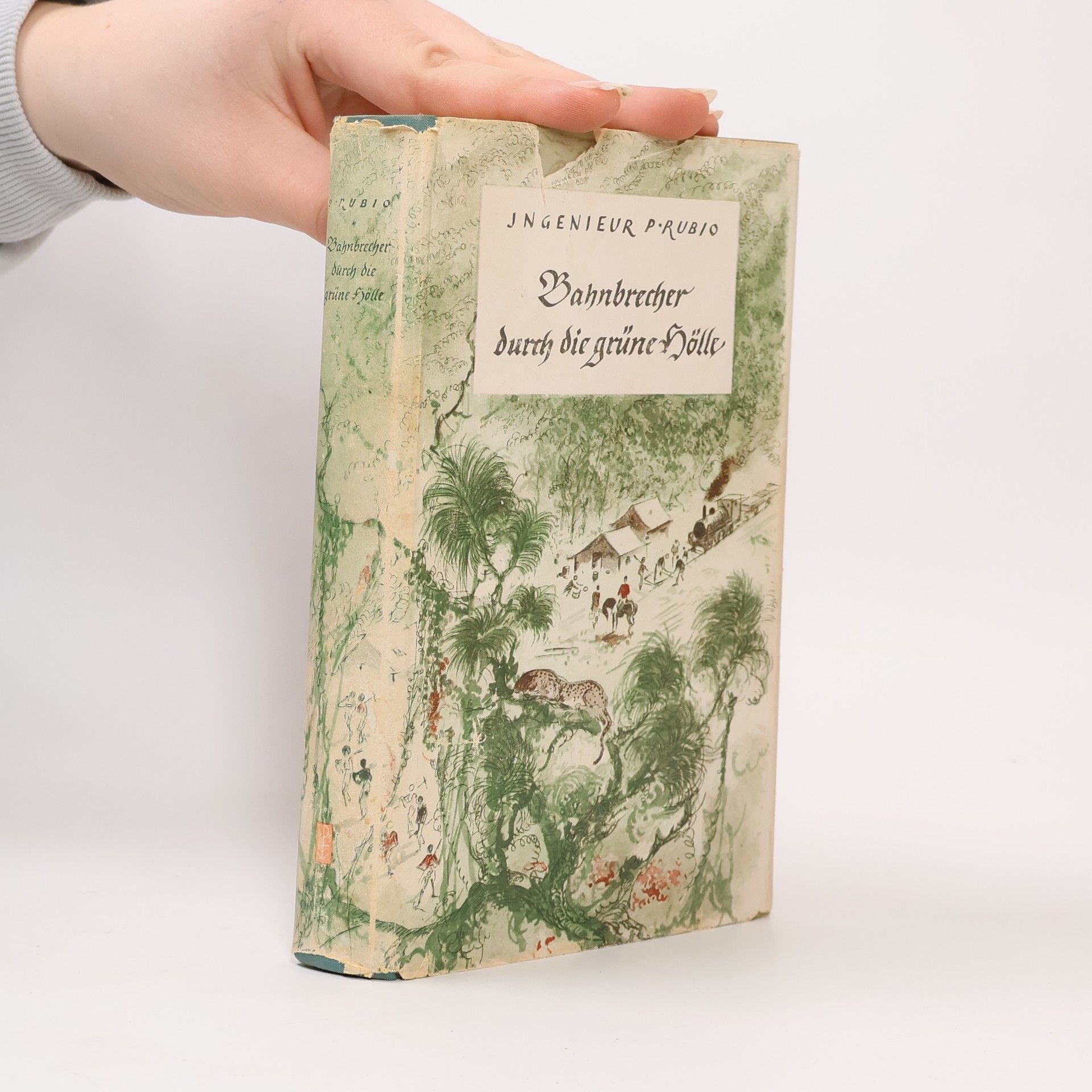 Pedro Rubio Bahnbrecher durch die grüne Hölle