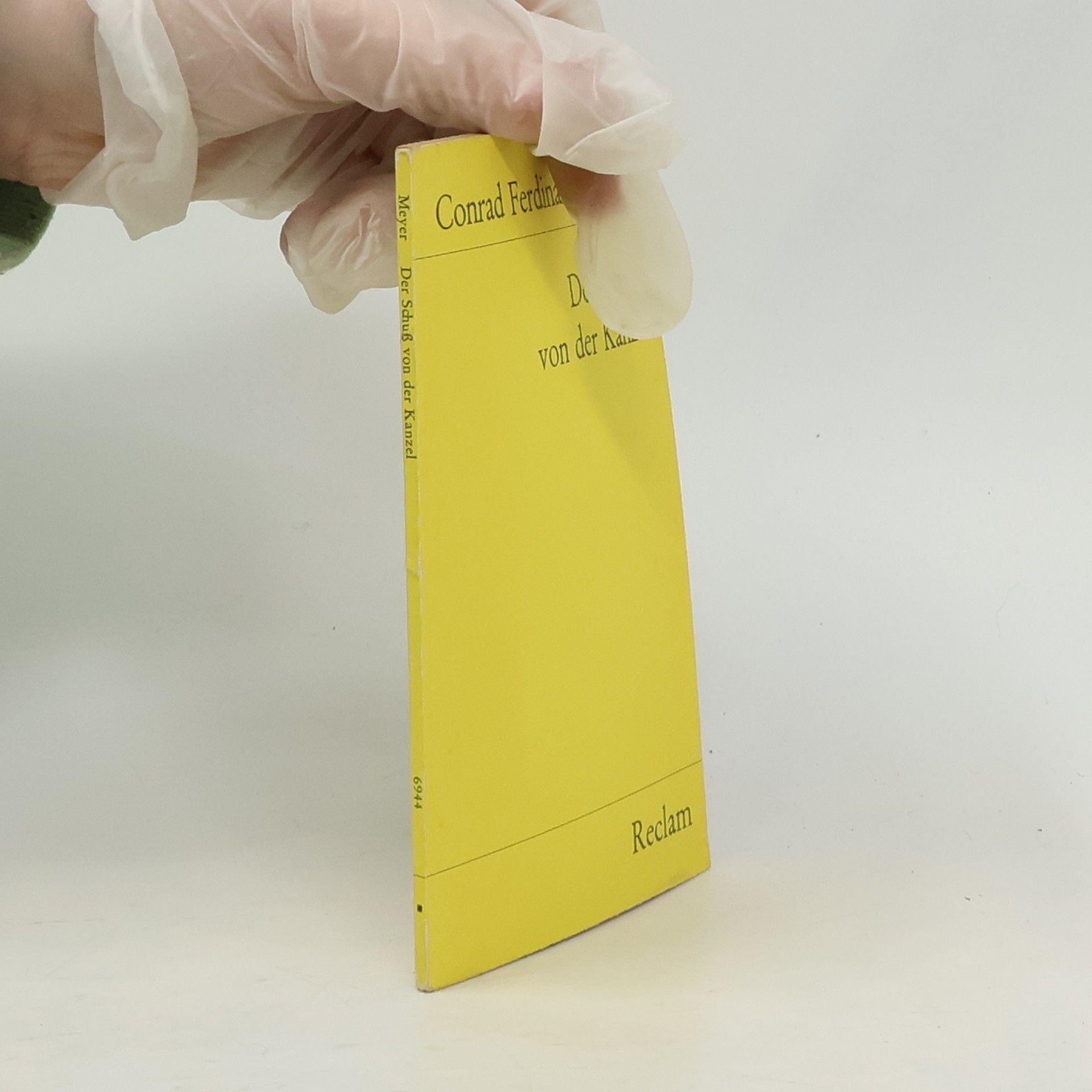 Conrad Ferdinand Meyer Der Schuß von der Kanzel