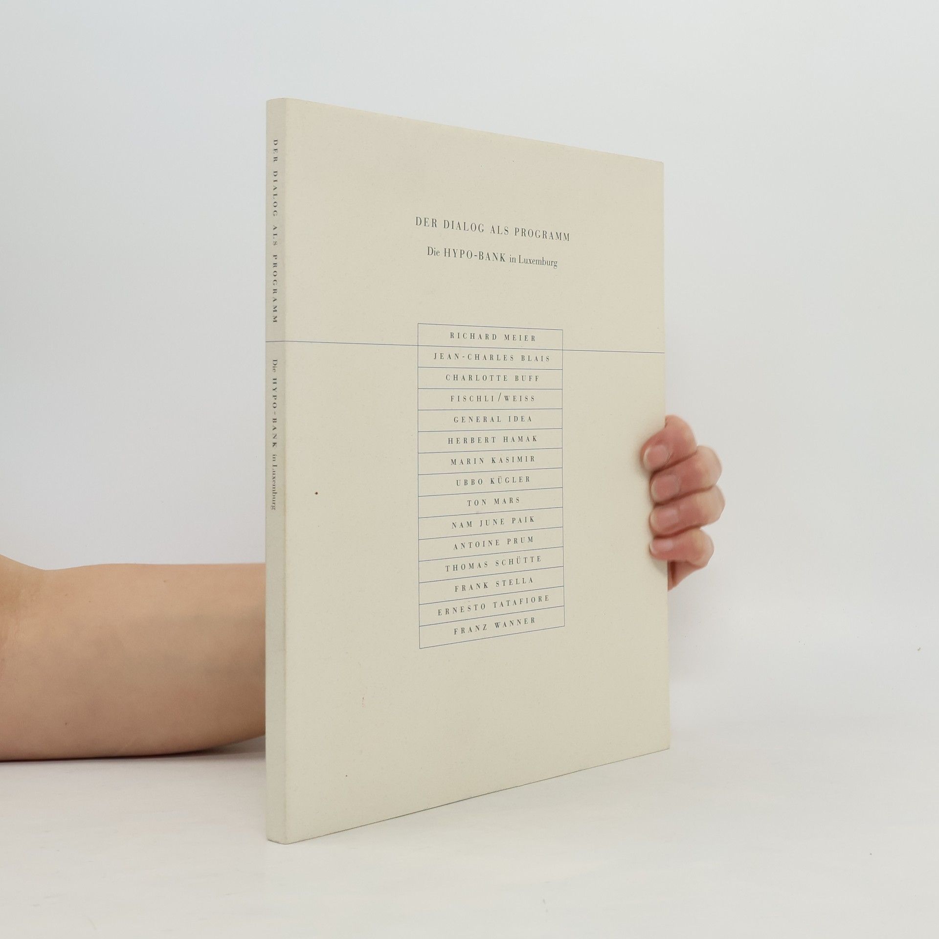 Various authors Der Dialog als Programm