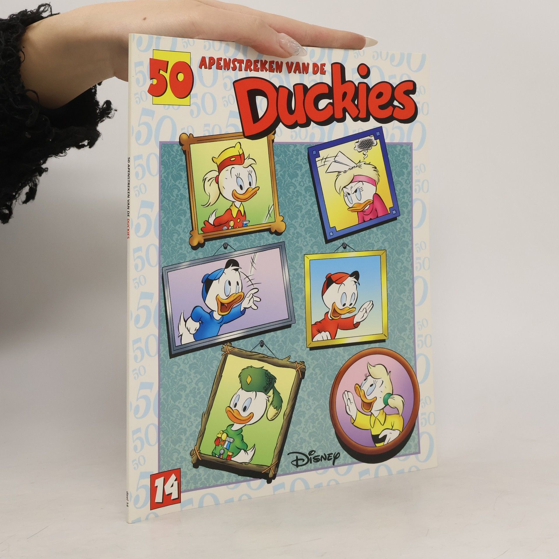 Kolektív autorov 50-reeks Disney - 14: 50 apenstreken van de Duckies