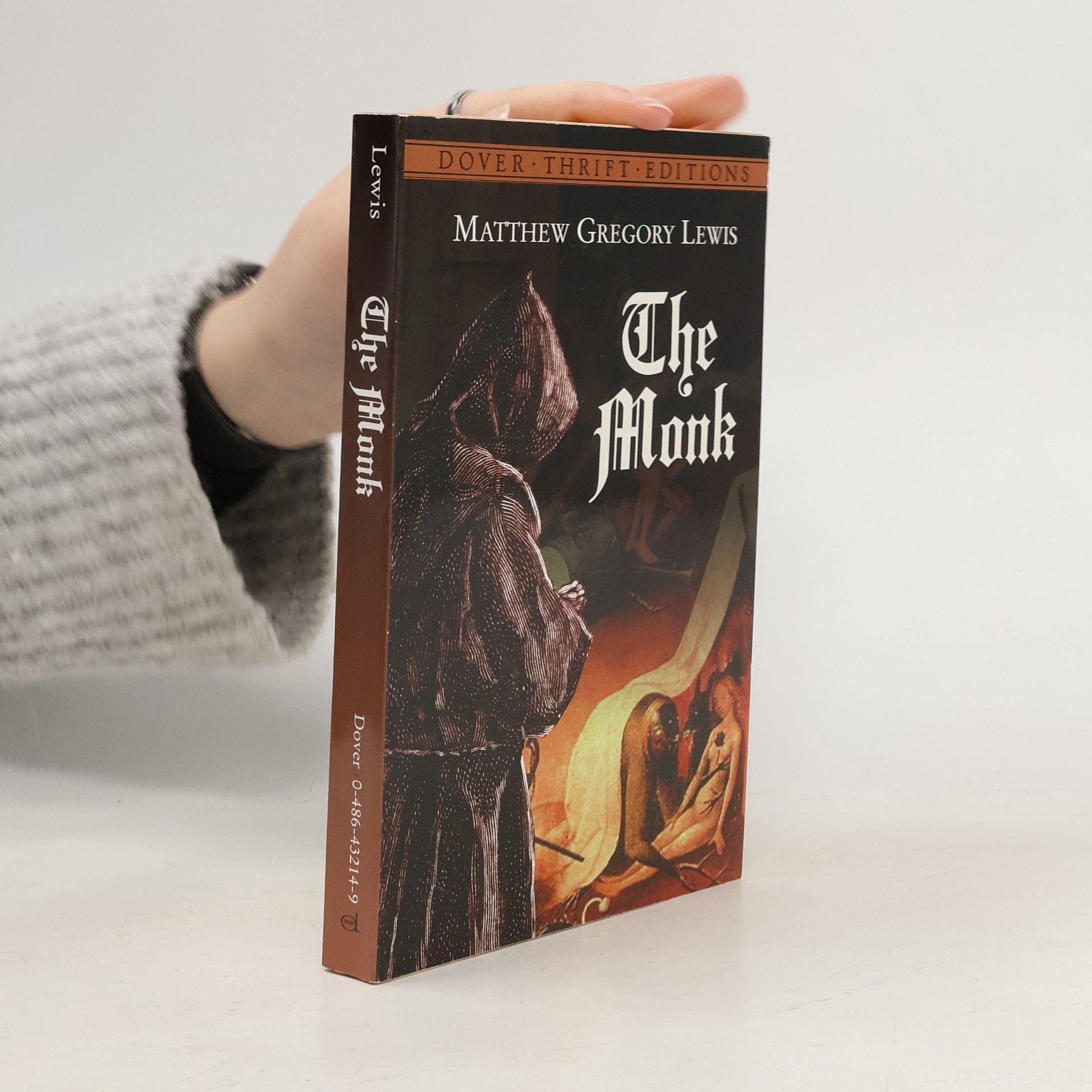 Matthew Gregory Lewis Dover Thrift Editions: The Monk