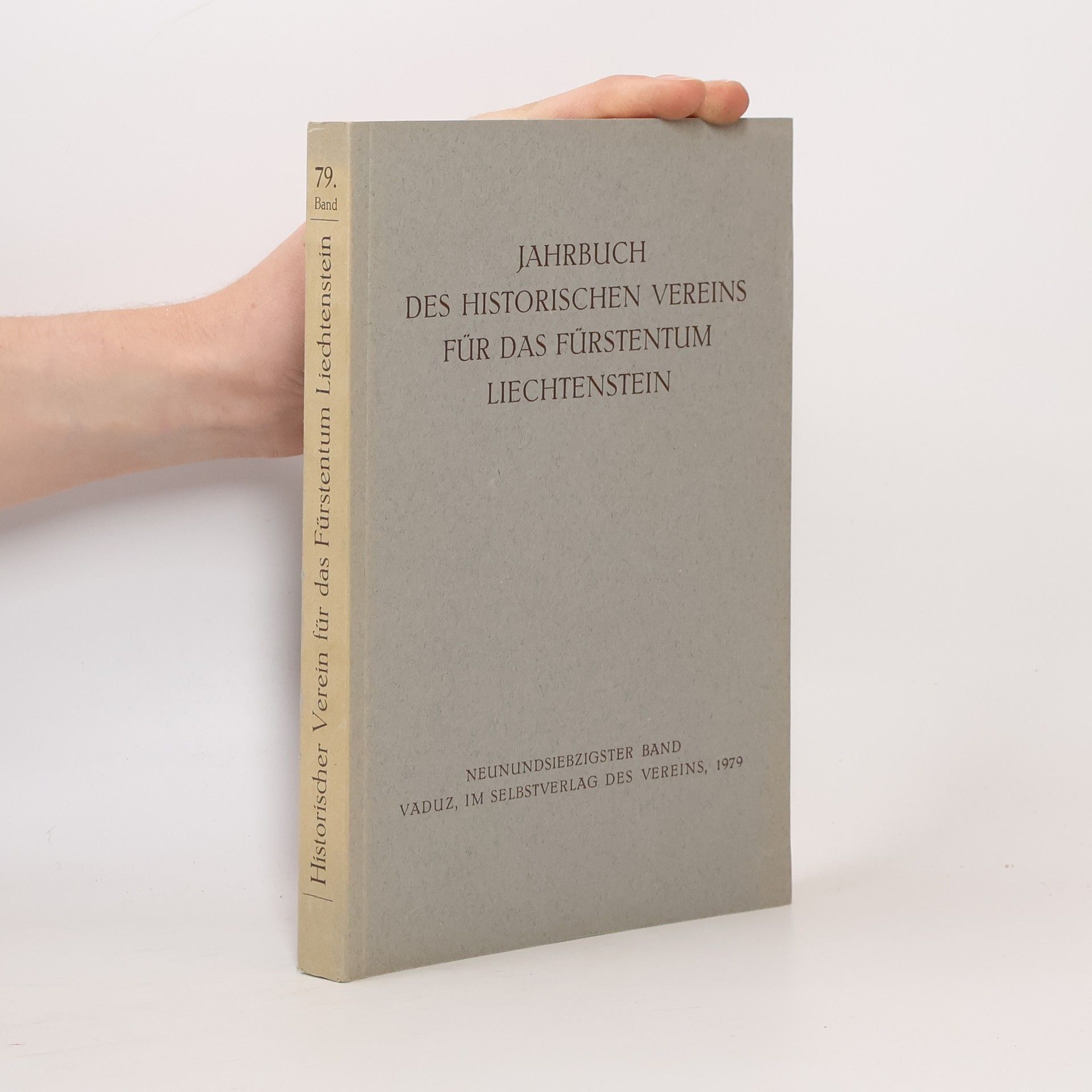 Collectif d'auteurs Historischer Verein für das Fürstentum Liechtenstein