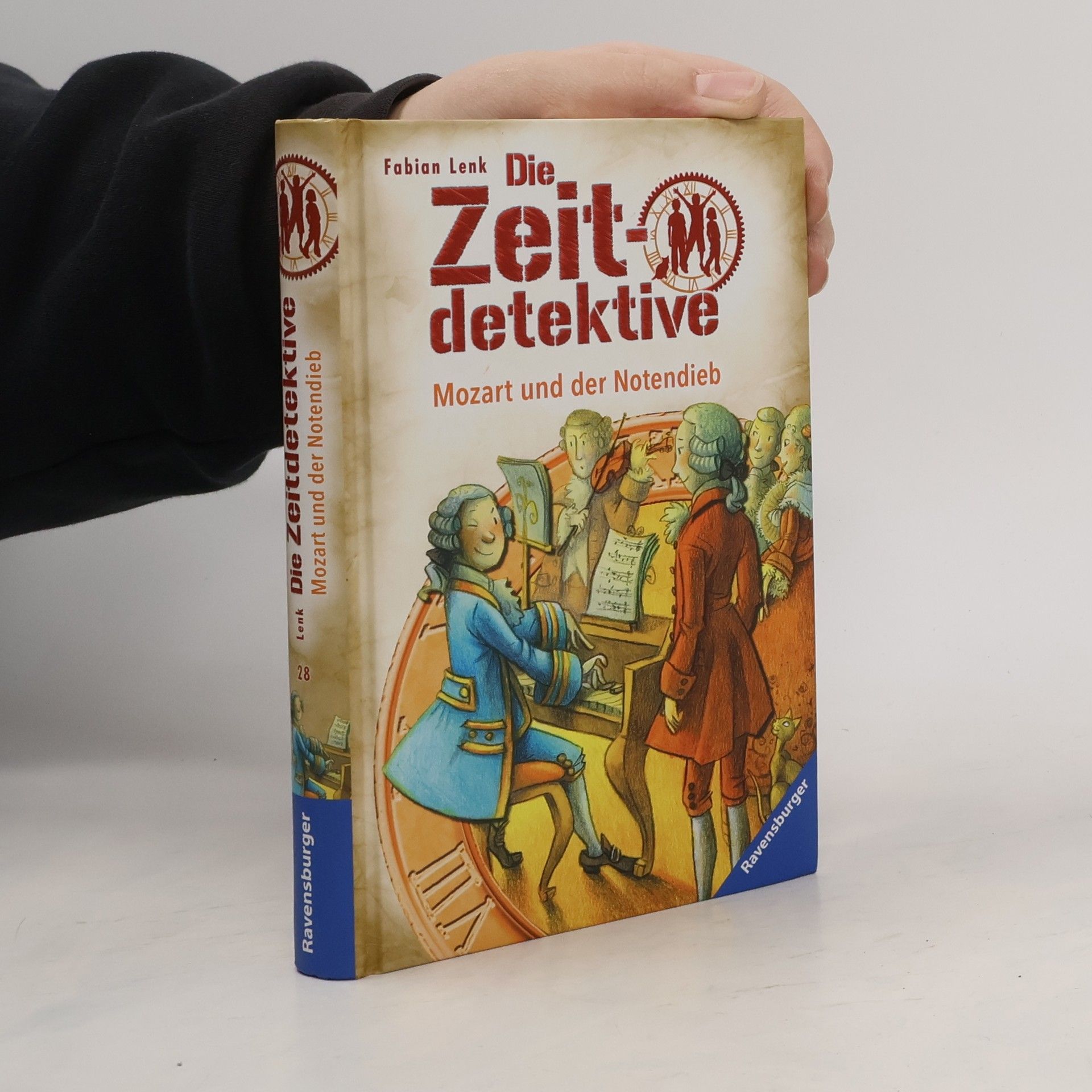 Fabian Lenk Die Zeitdetektive 28: Mozart und der Notendieb