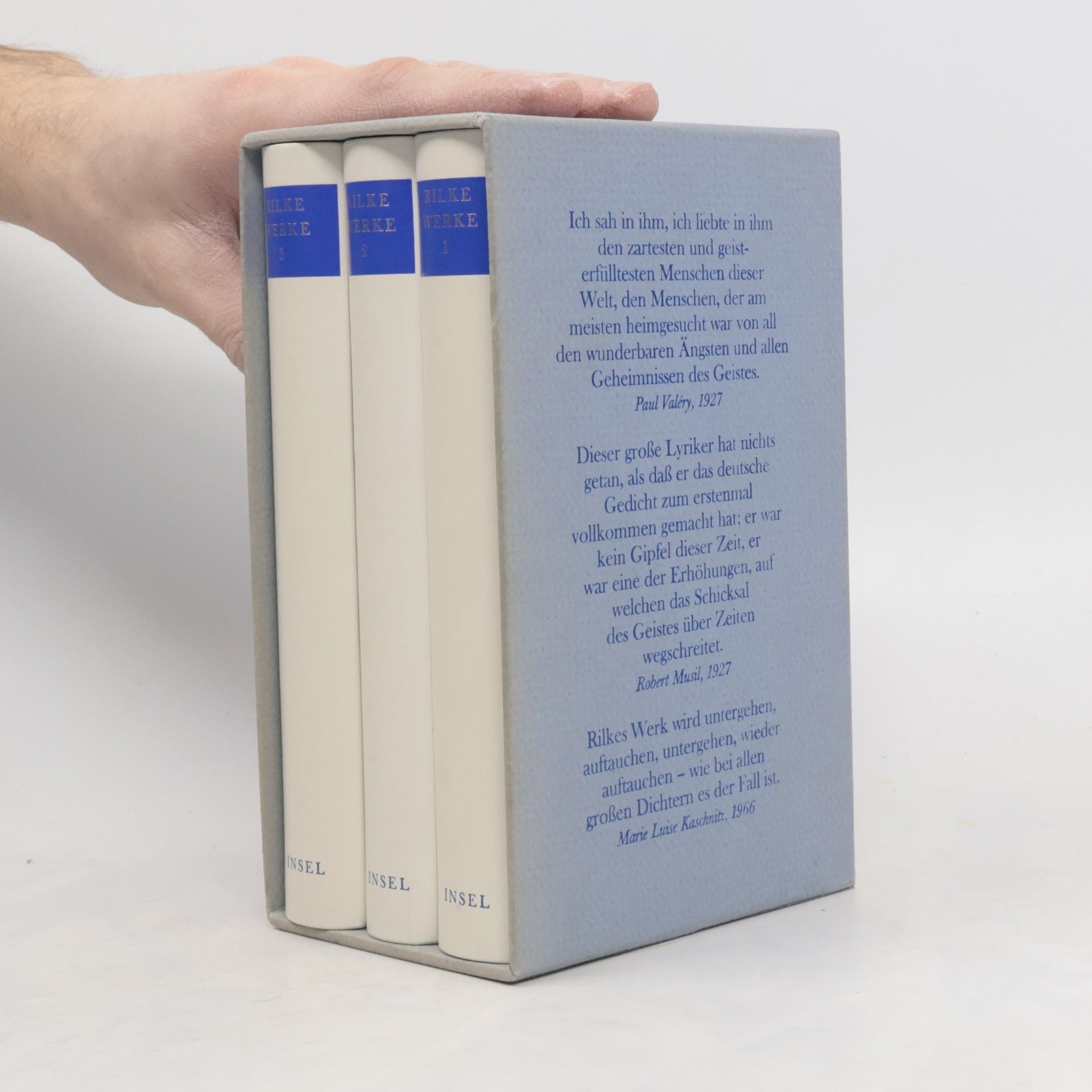 Rainer Maria Rilke Werke 1-3