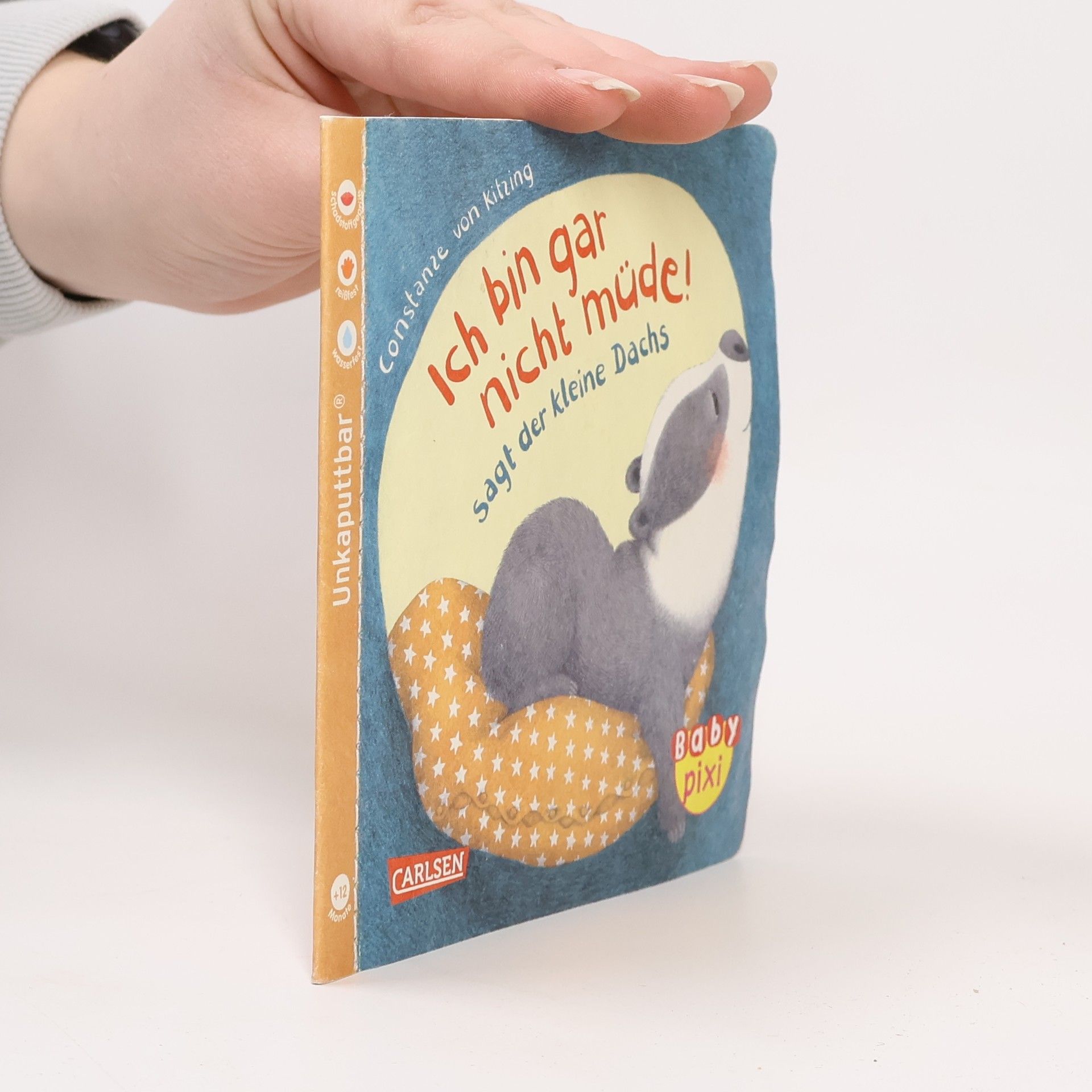Constanze von Kitzing Baby Pixi (unkaputtbar) 121: Ich bin gar nicht müde! sagt der kleine Dachs
