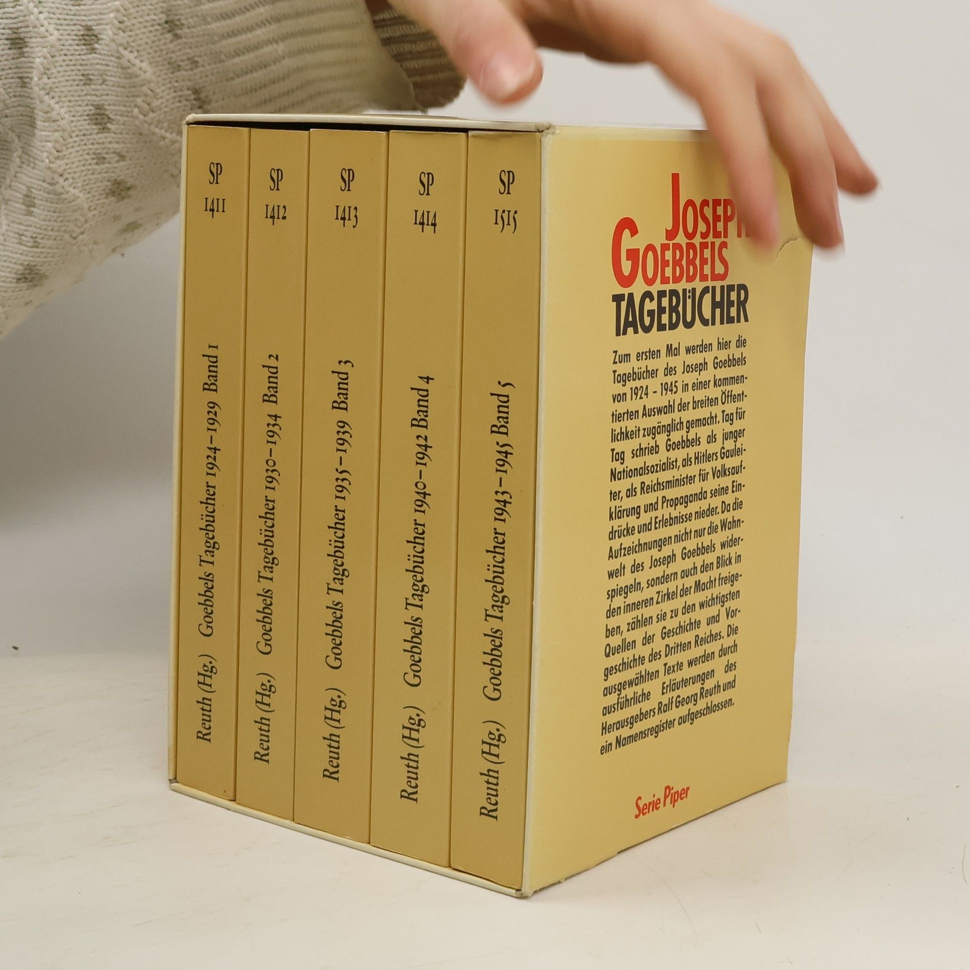 Joseph Goebbels Tagebücher 1-5