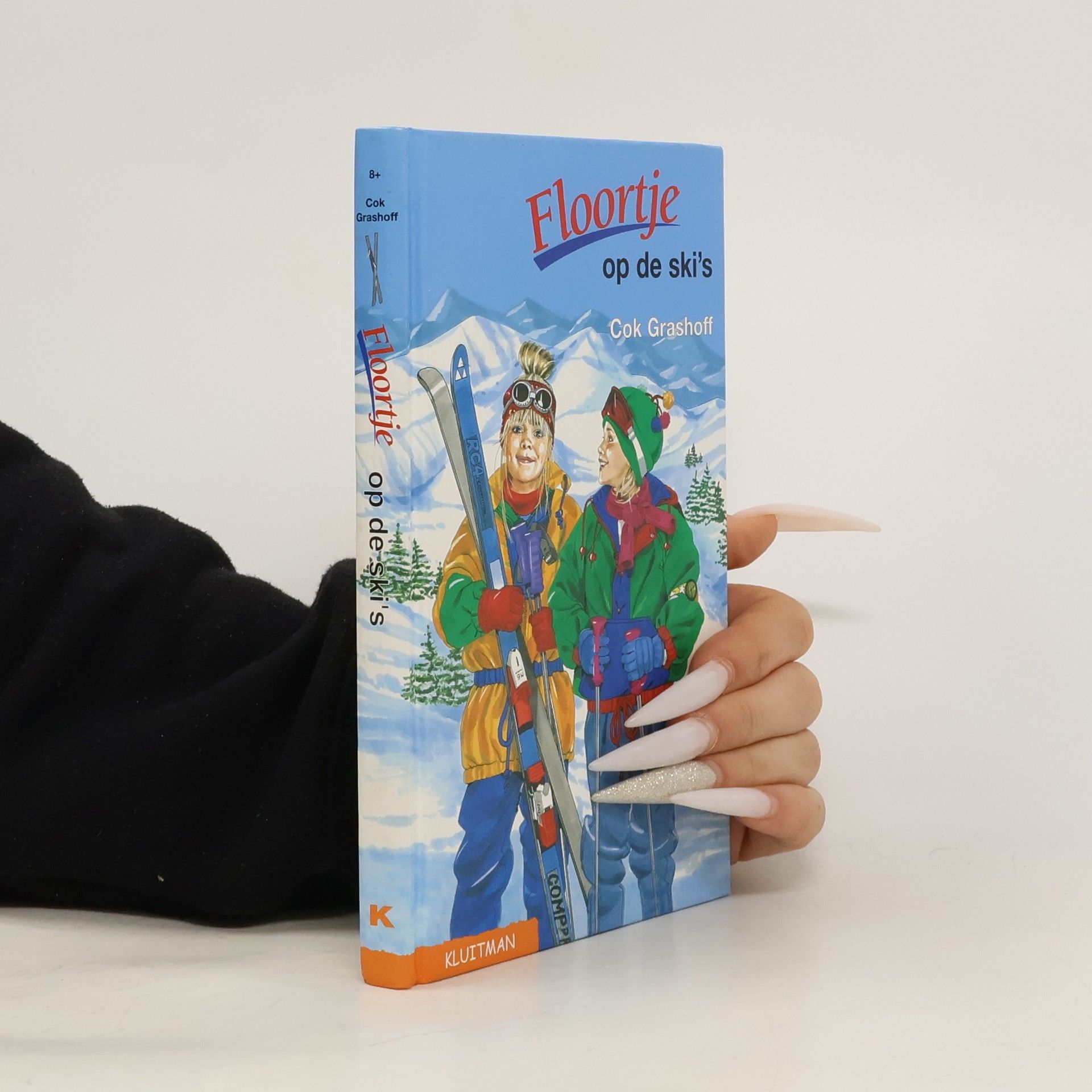 Floortje op de ski's