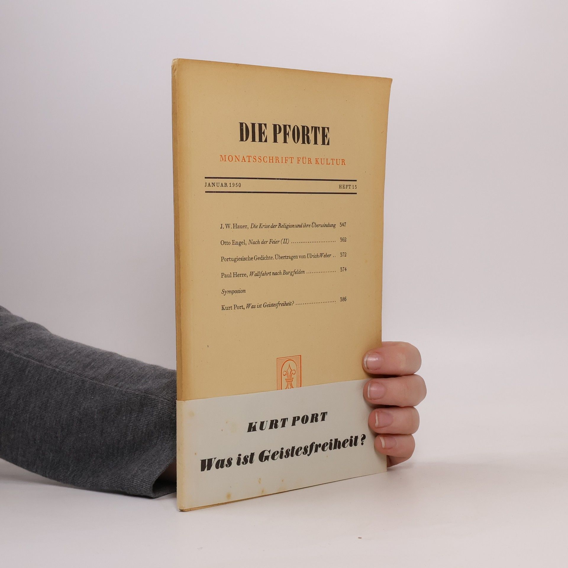 Collectif d'auteurs Die Pforte