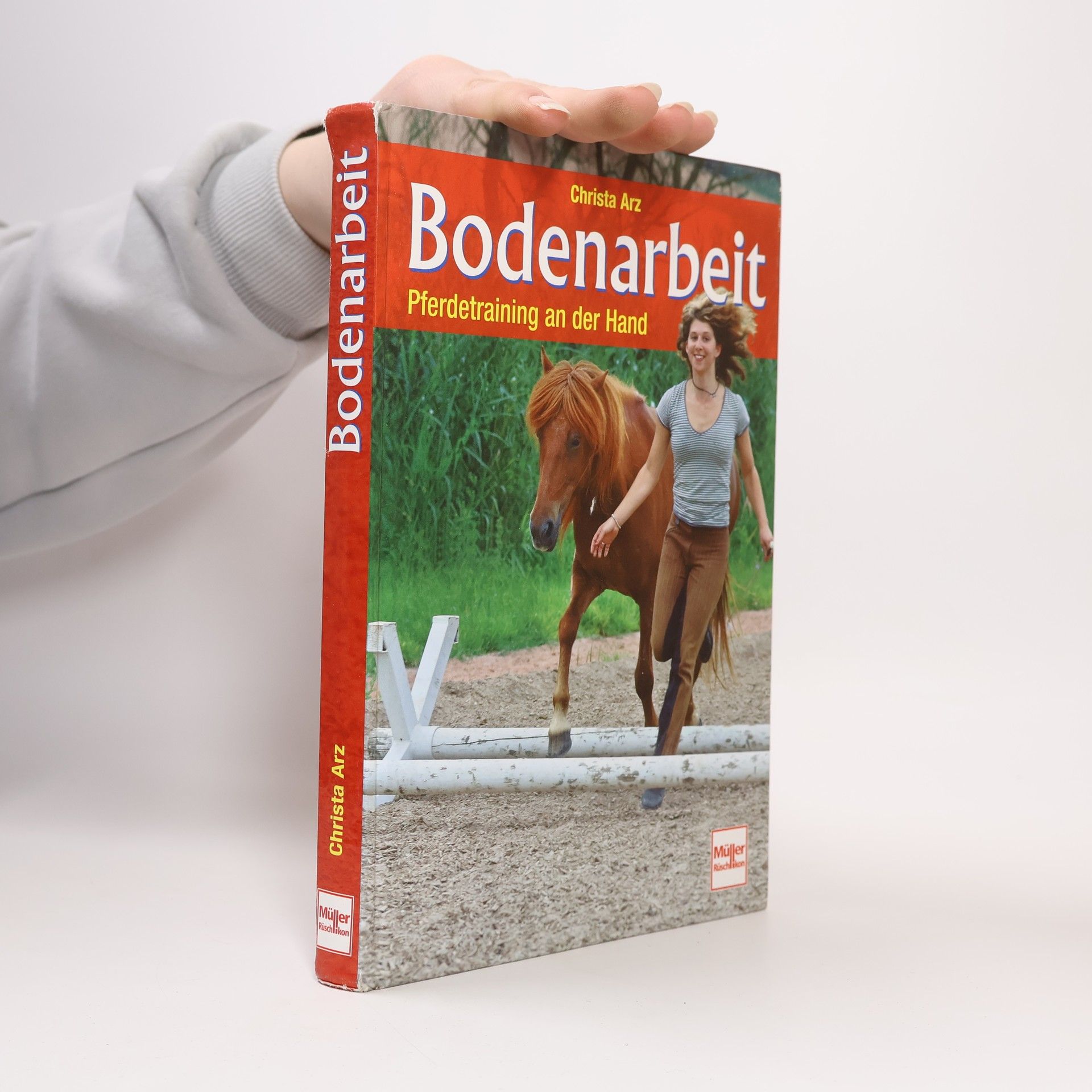 Bodenarbeit. Pferdetraining an der Hand