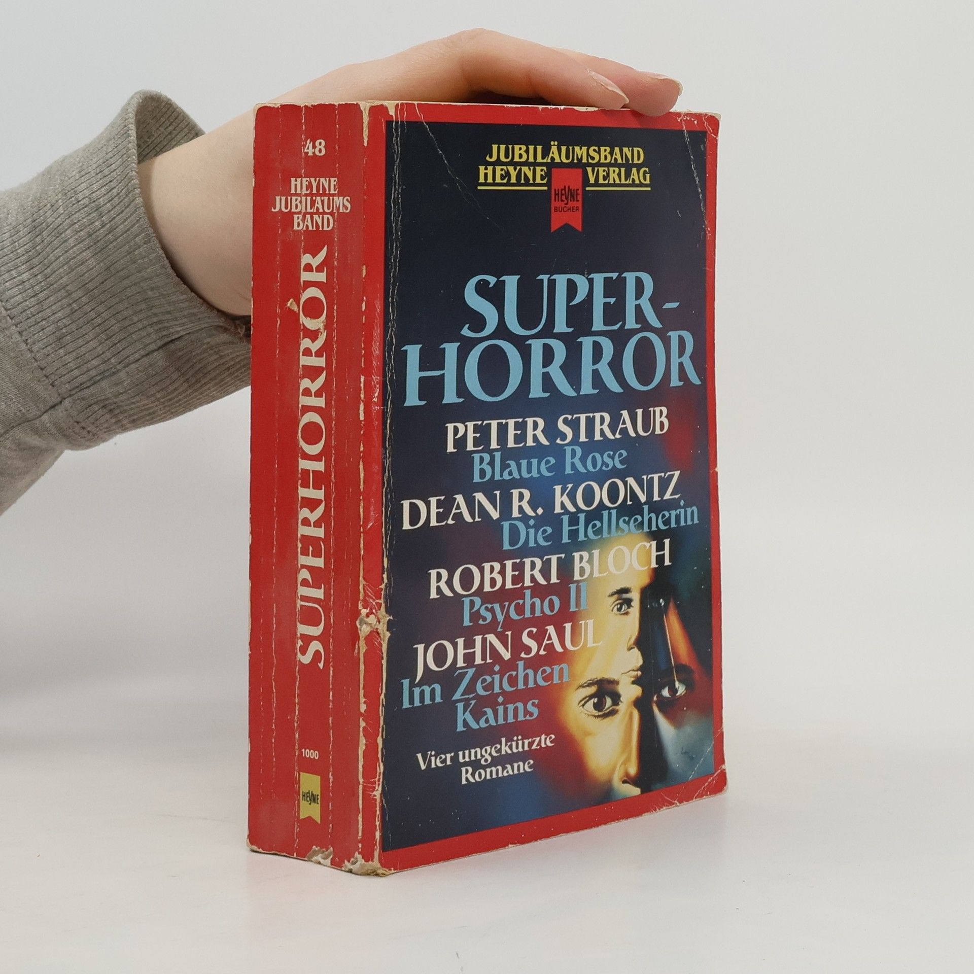 Superhorror. Blaue Rose; Die Hellseherin; Psycho II u. a.. 4 Romane in 1 Bd.