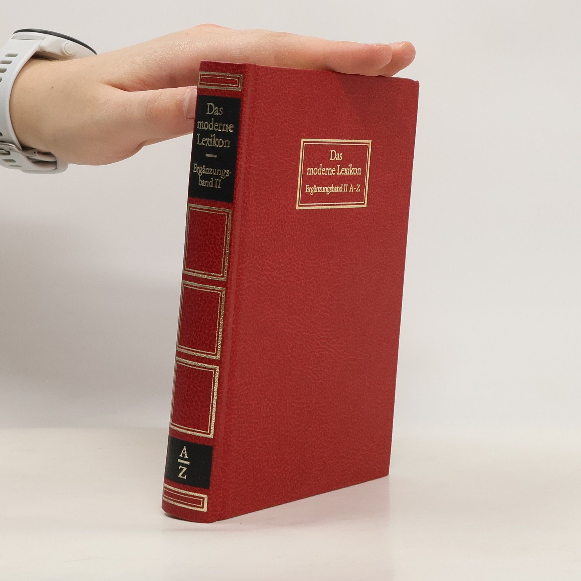 Autores varios Das moderne Lexikon. Ergänzungsband II. A- Z