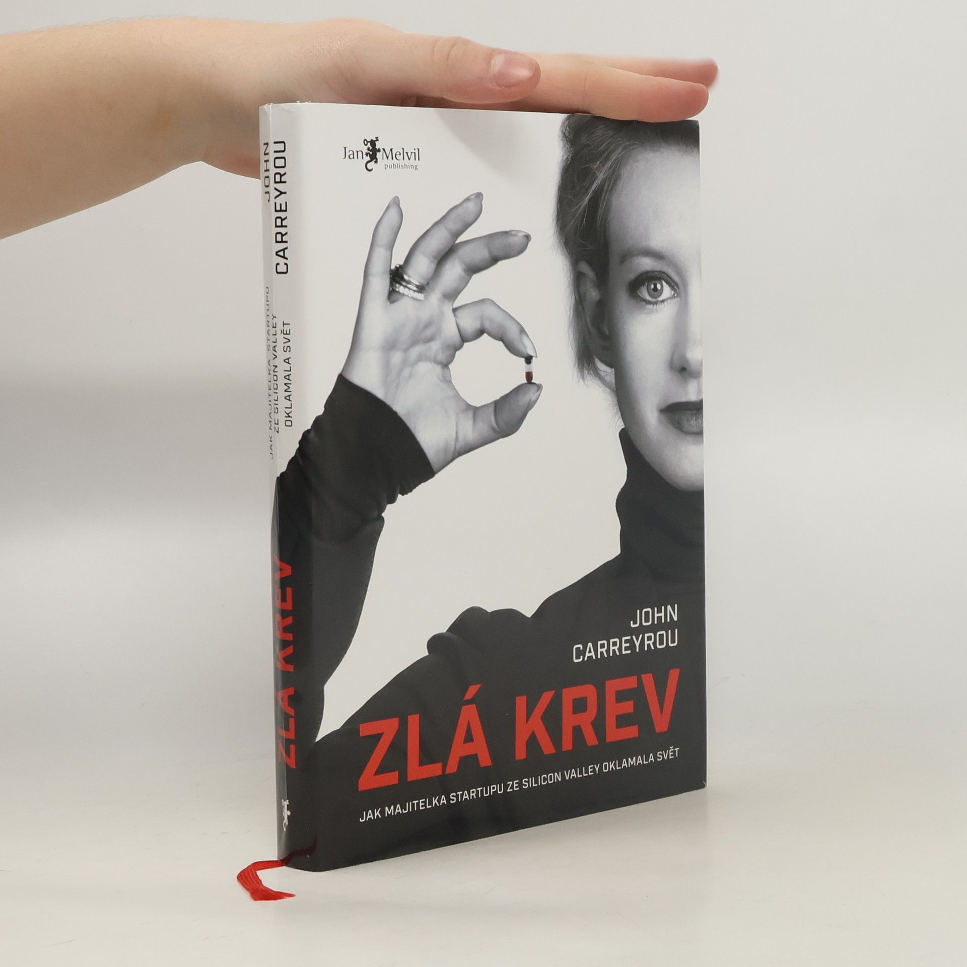 John Carreyrou Zlá krev