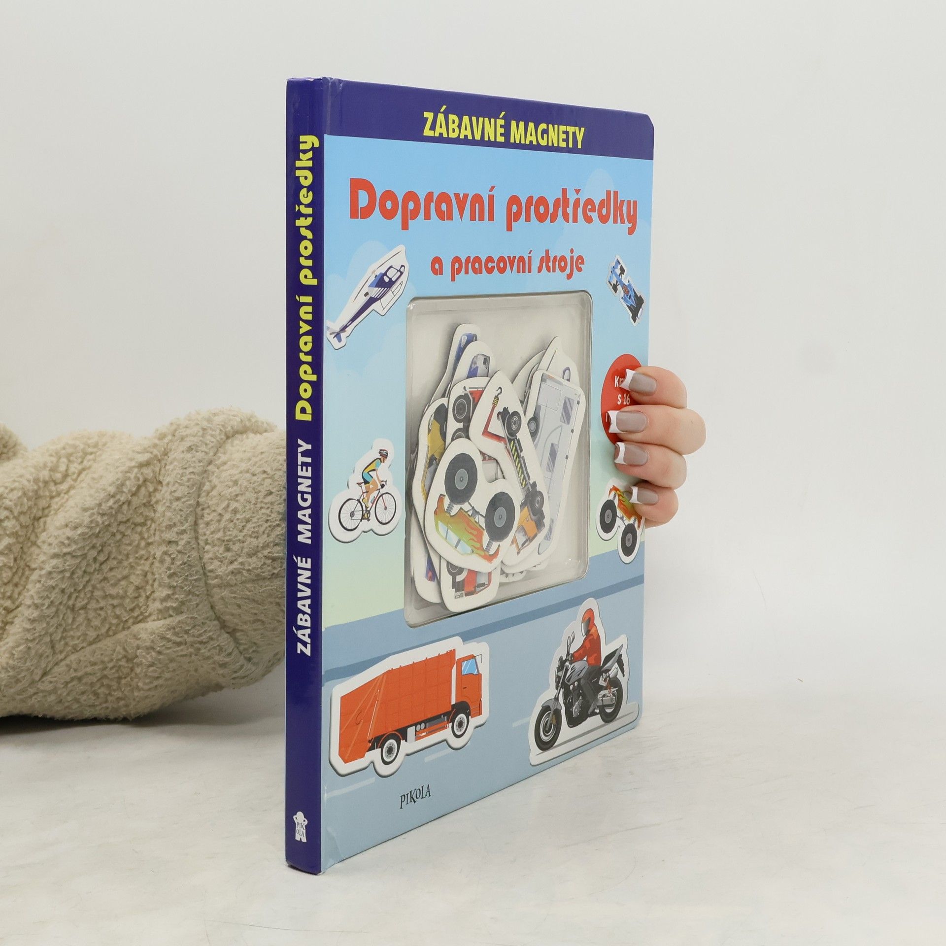 Kolektív autorov Zábavné magnety. Dopravní prostředky a pracovní stroje