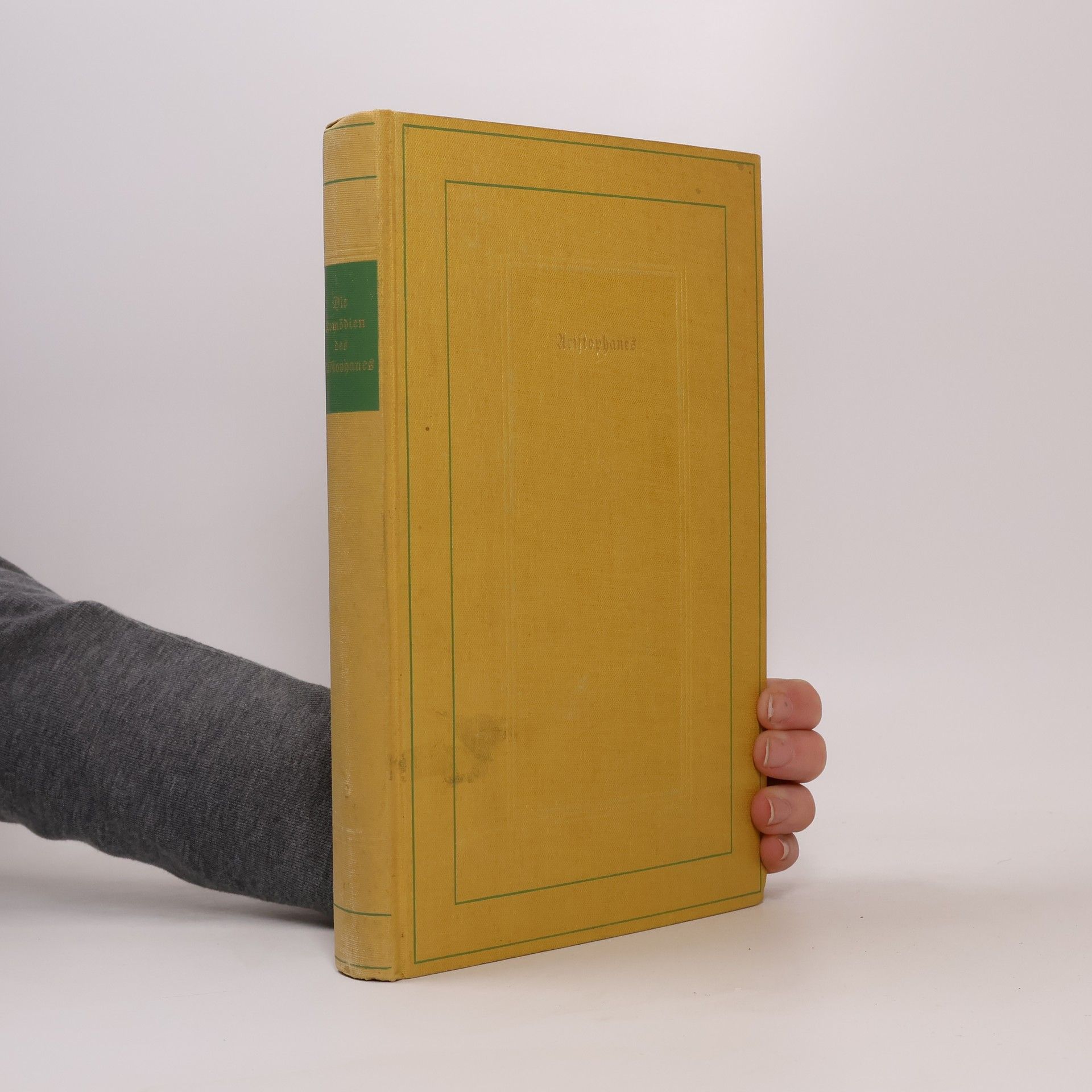 Aristophanes Die Komödien des Aristophanes. Zweiter Band