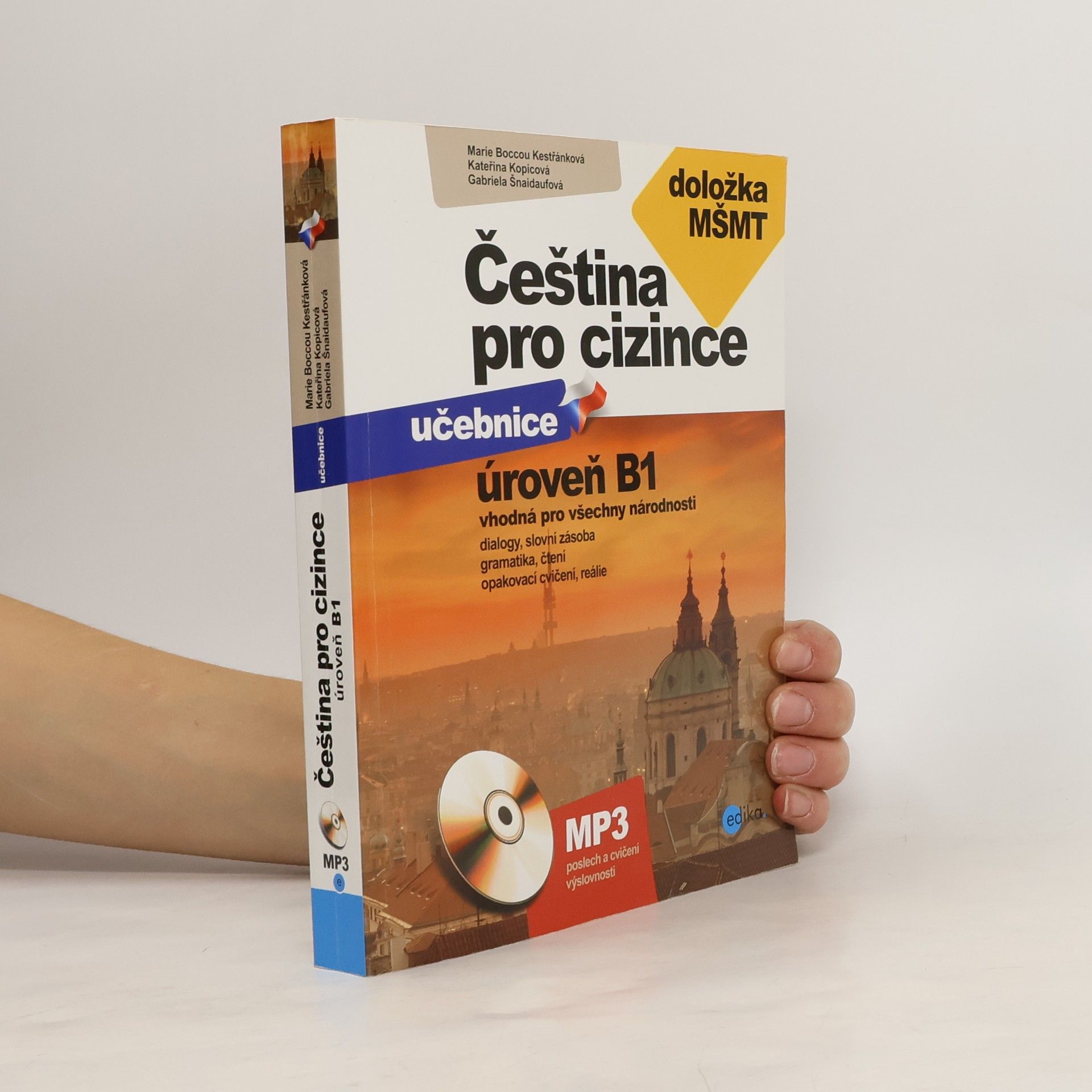 Marie Boccou Kestřánková Čeština pro cizince - cvičebnice : úroveň B1