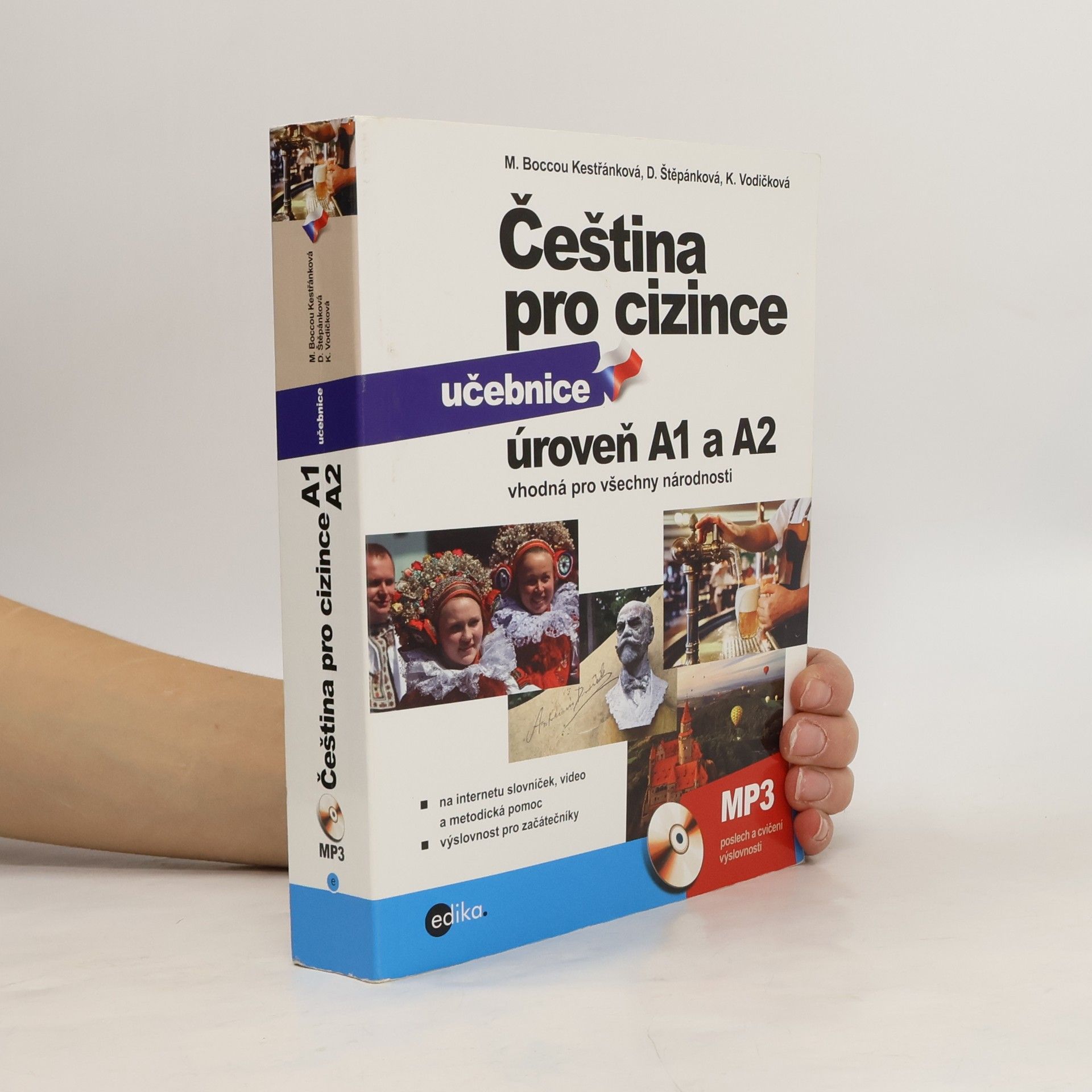 Marie Boccou Kestřánková Čeština pro cizince. úroveň A1 a A2. učebnice