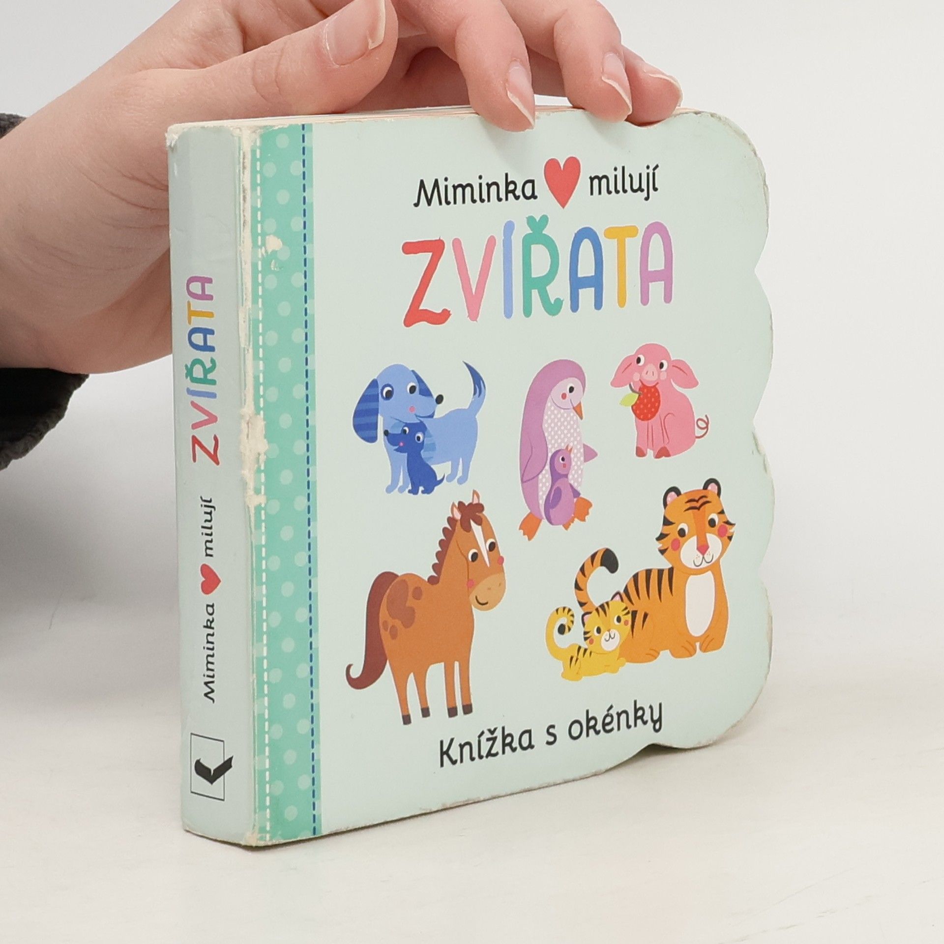 Svojtka&Co. Miminka milují Zvířata - Knížka s okénky