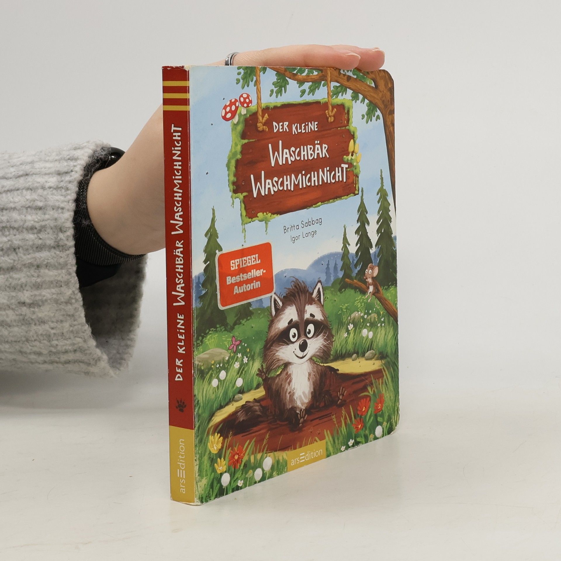 Britta Sabbag Der kleine Waschbär Waschmichnicht - Pappeausgabe