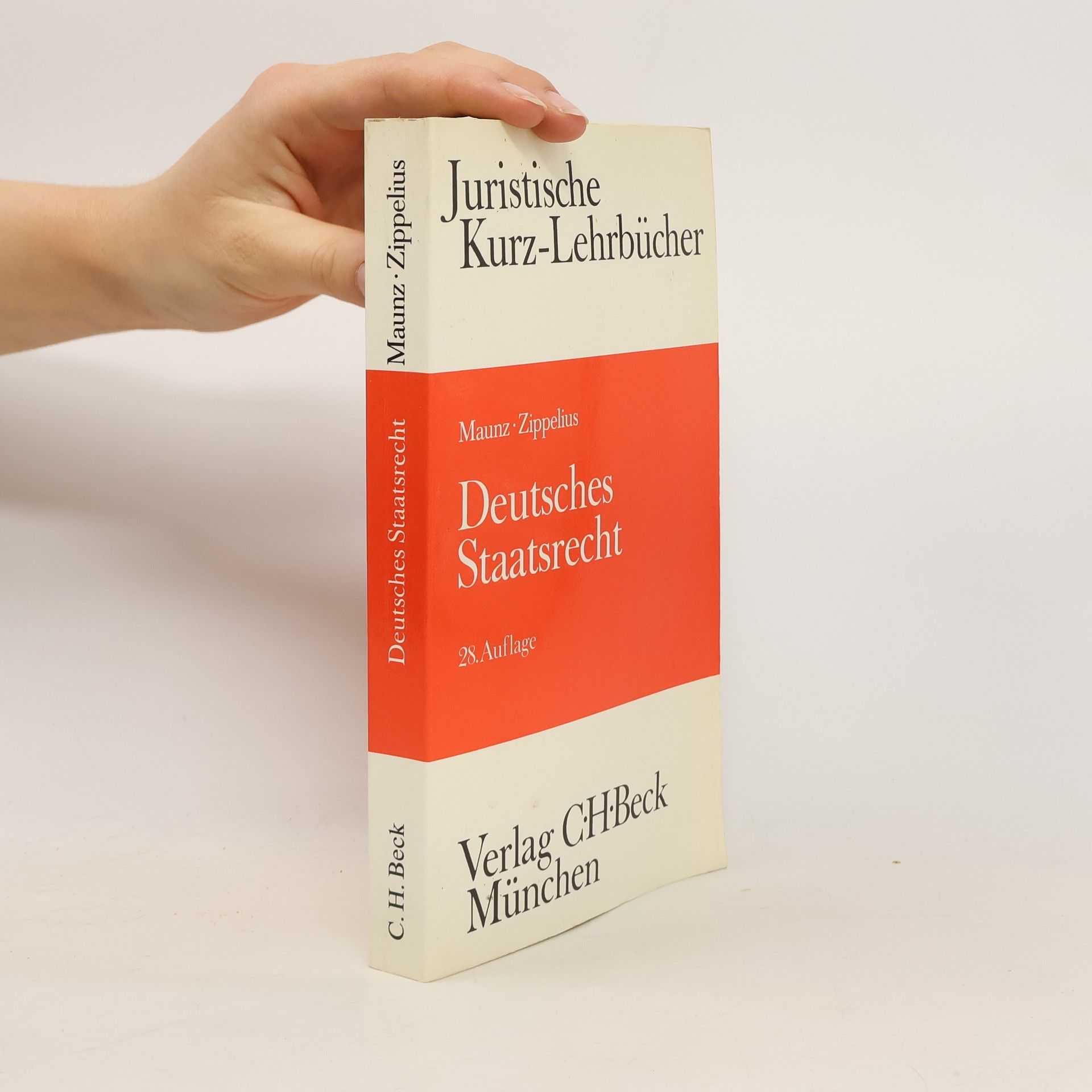 Juristische Kurz-Lehrbücher: Deutsches Staatsrecht - 28. Auflage