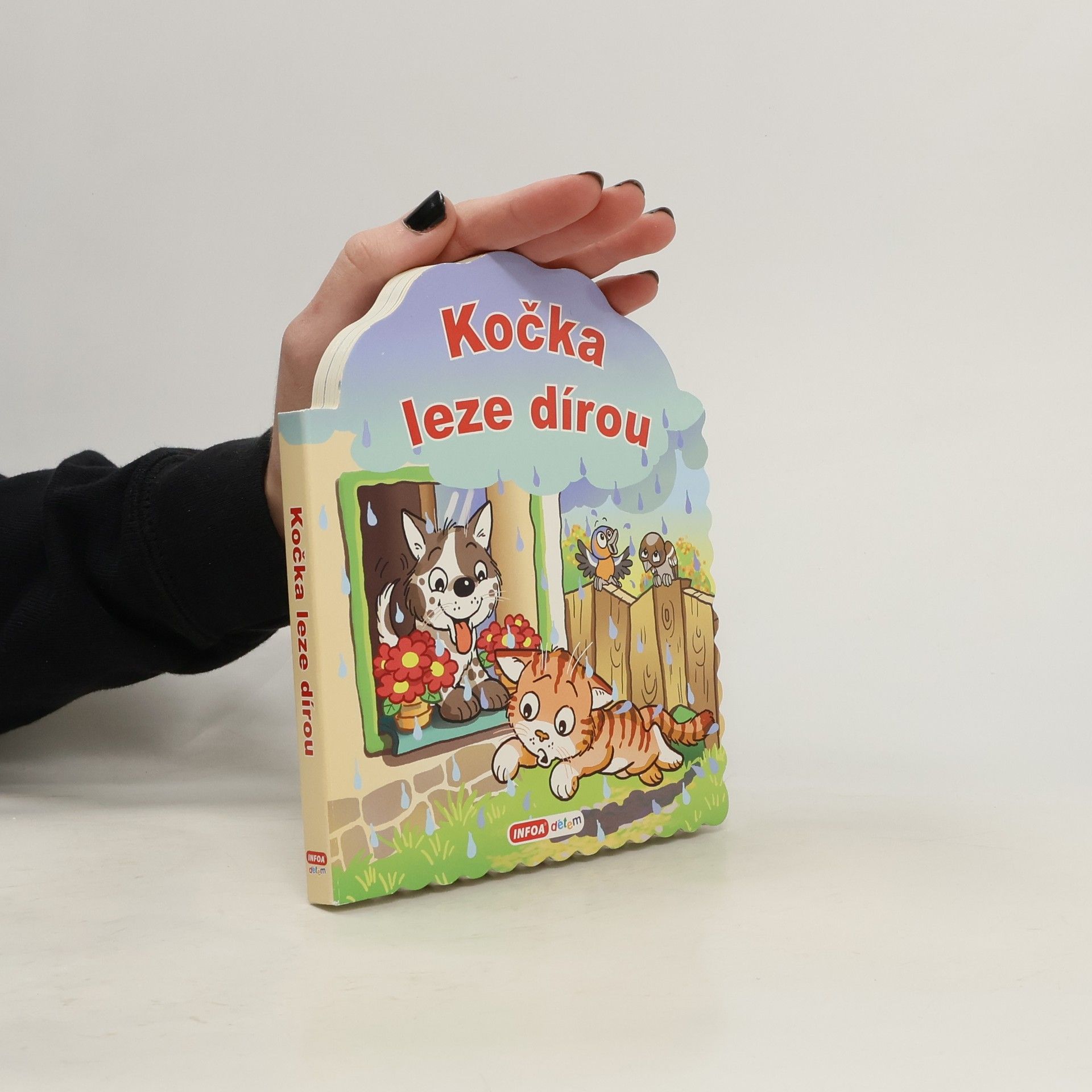 Zdeňka Študlarová Kočka leze dírou