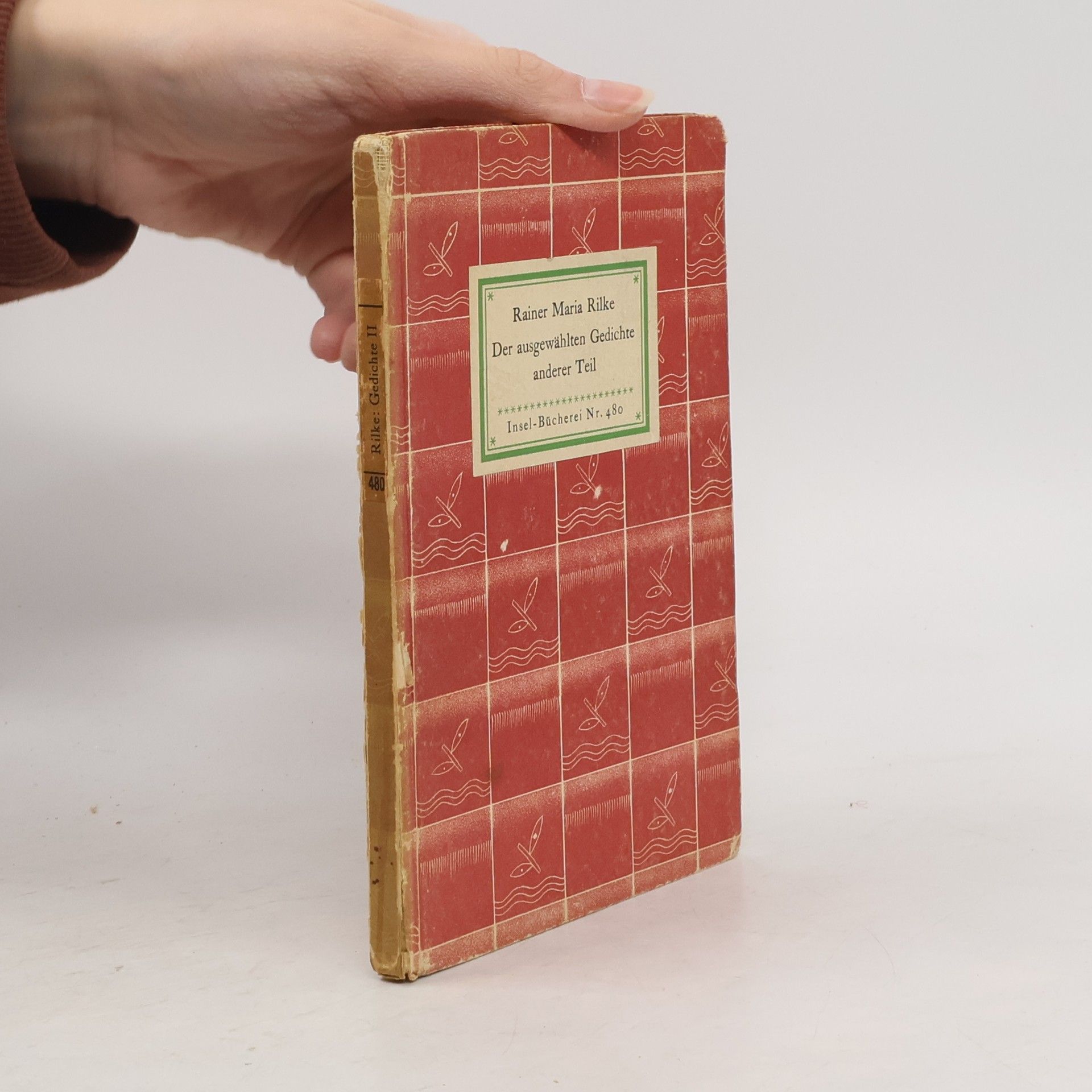 Rainer Maria Rilke Der ausgewählten Gedichte anderer Teil