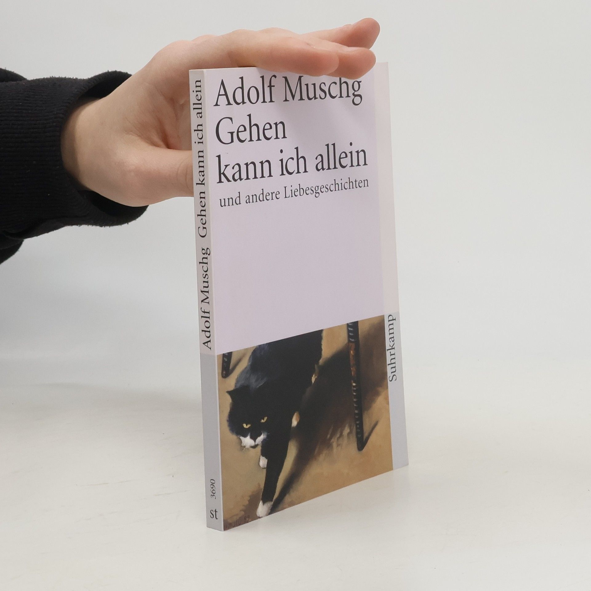 Adolf Muschg Suhrkamp Taschenbuch: Gehen kann ich allein und andere Liebesgeschichten