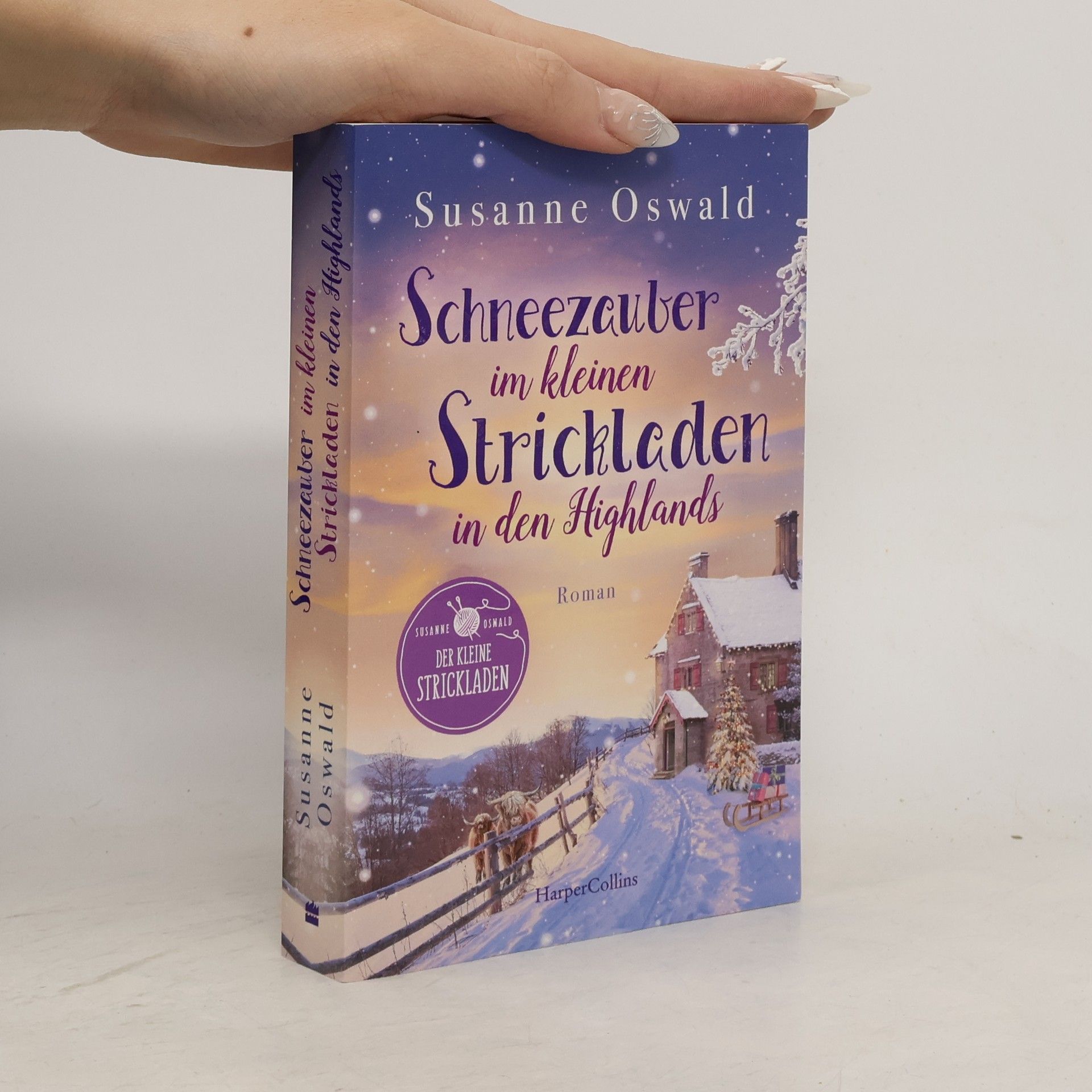 Schneezauber im kleinen Strickladen in den Highlands