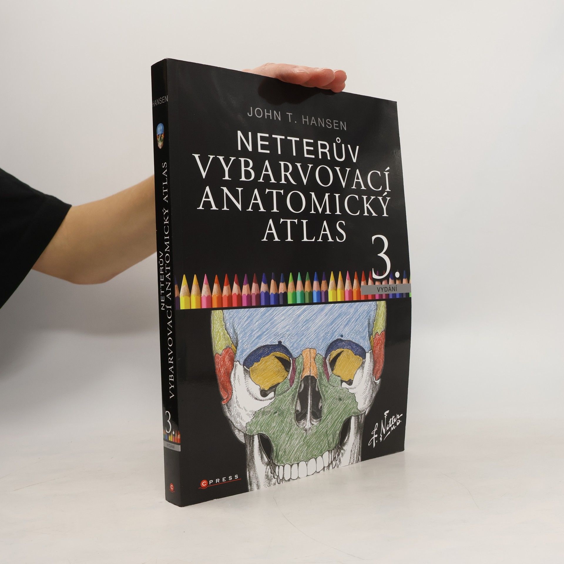 Netterův vybarvovací anatomický atlas