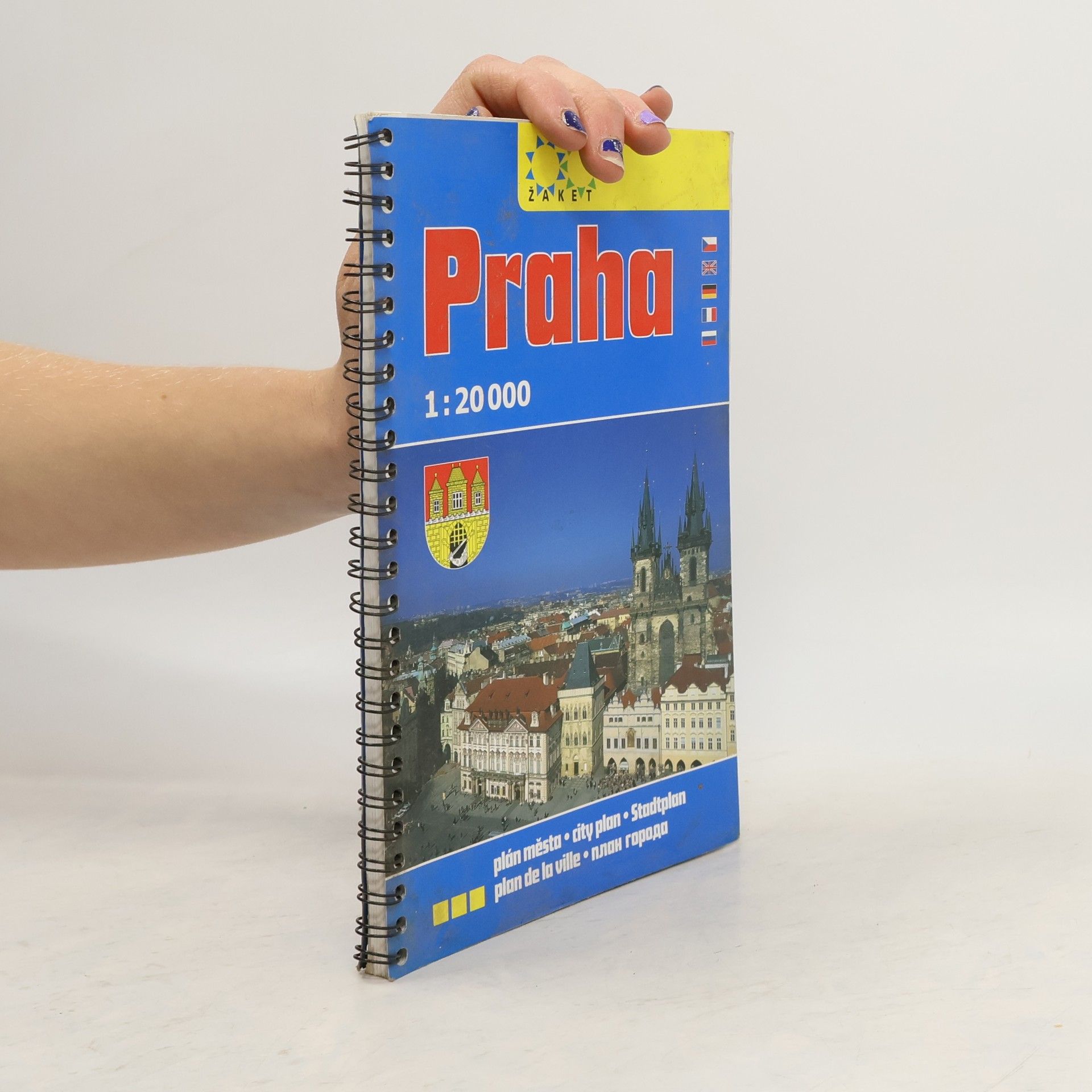 Collectif d'auteurs Praha plán města