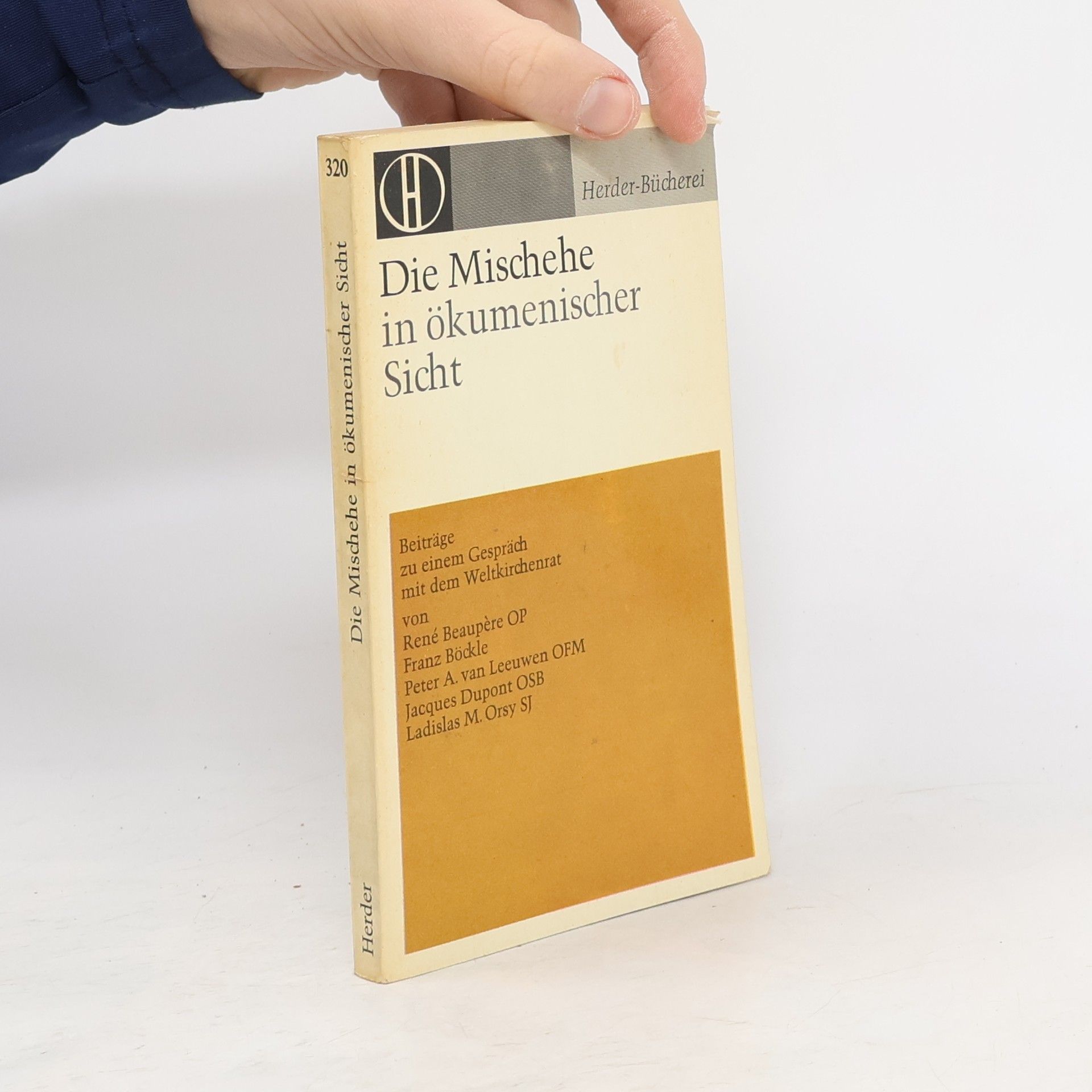 Auteurscollectief Die Mischehe in ökumenischer Sicht