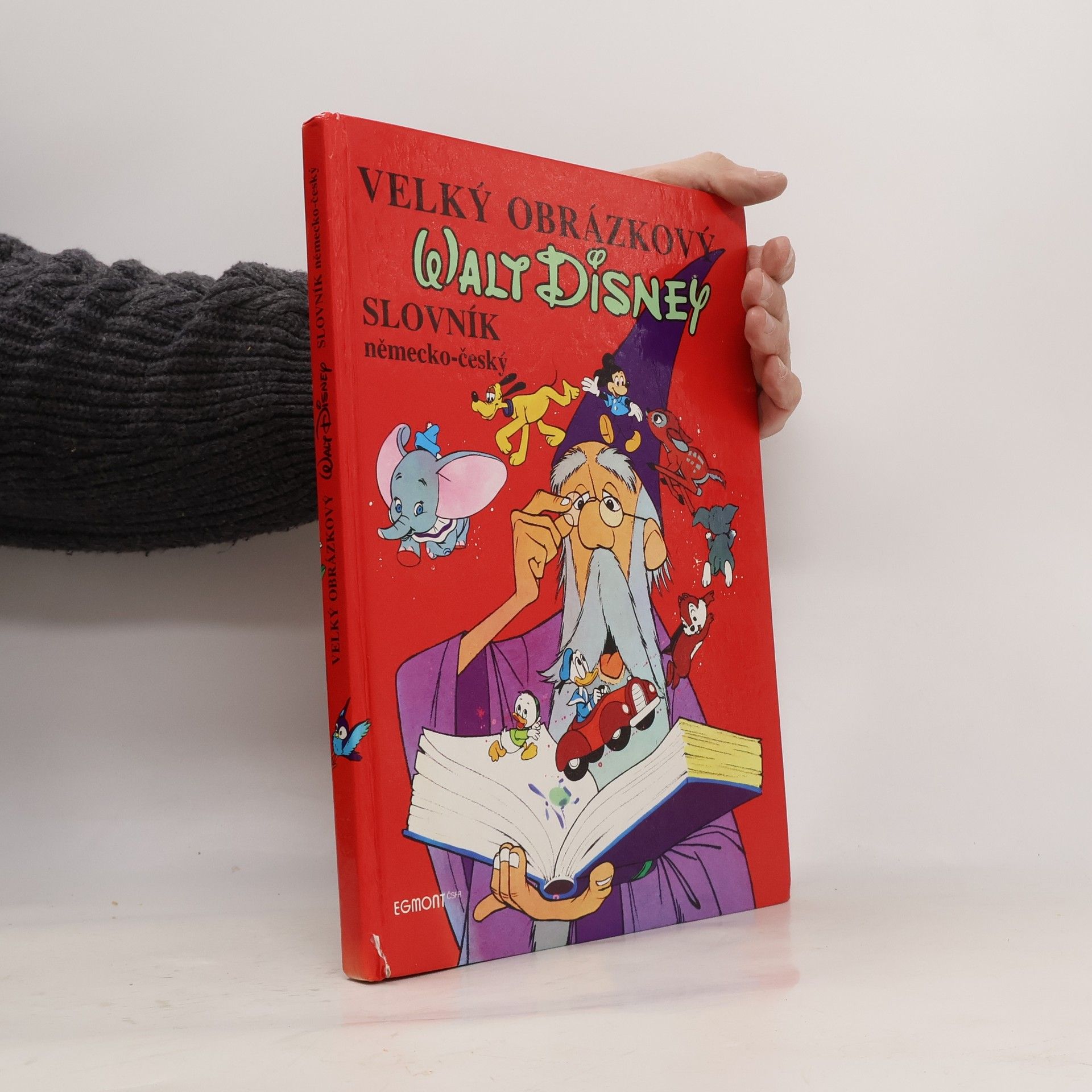 Collectif d'auteurs Velký obrázkový slovník Walt Disney. Německo-český