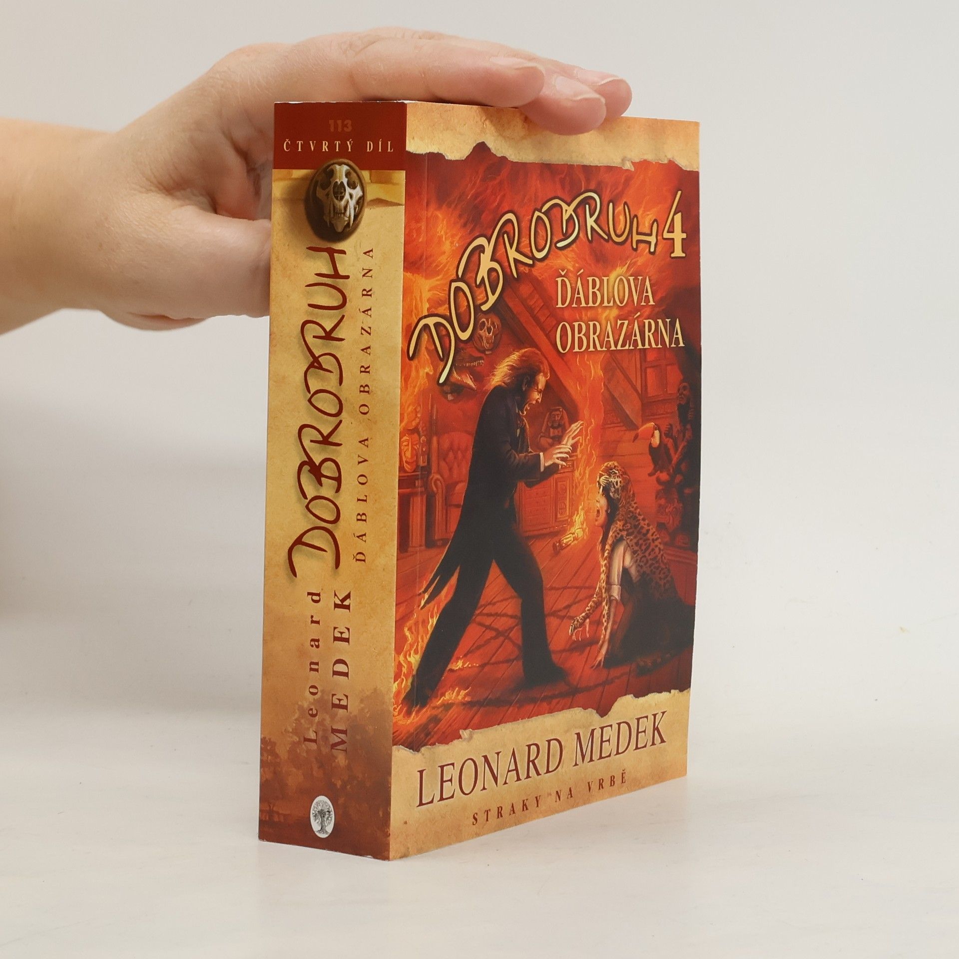 Leonard Medek Dobrodruh. 4, Ďáblova obrazárna