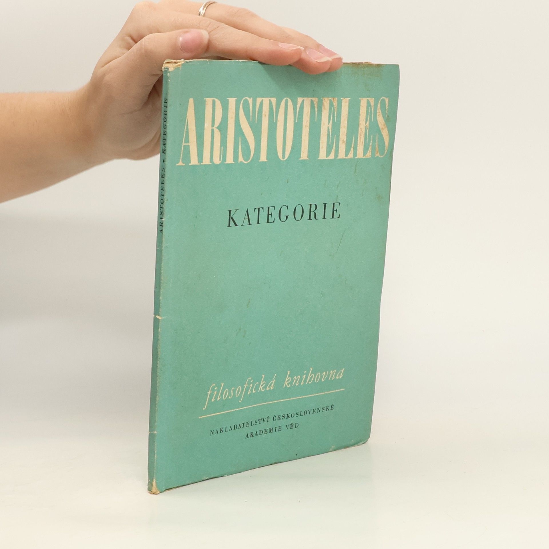 Aristotelés Kategorie. Organon I