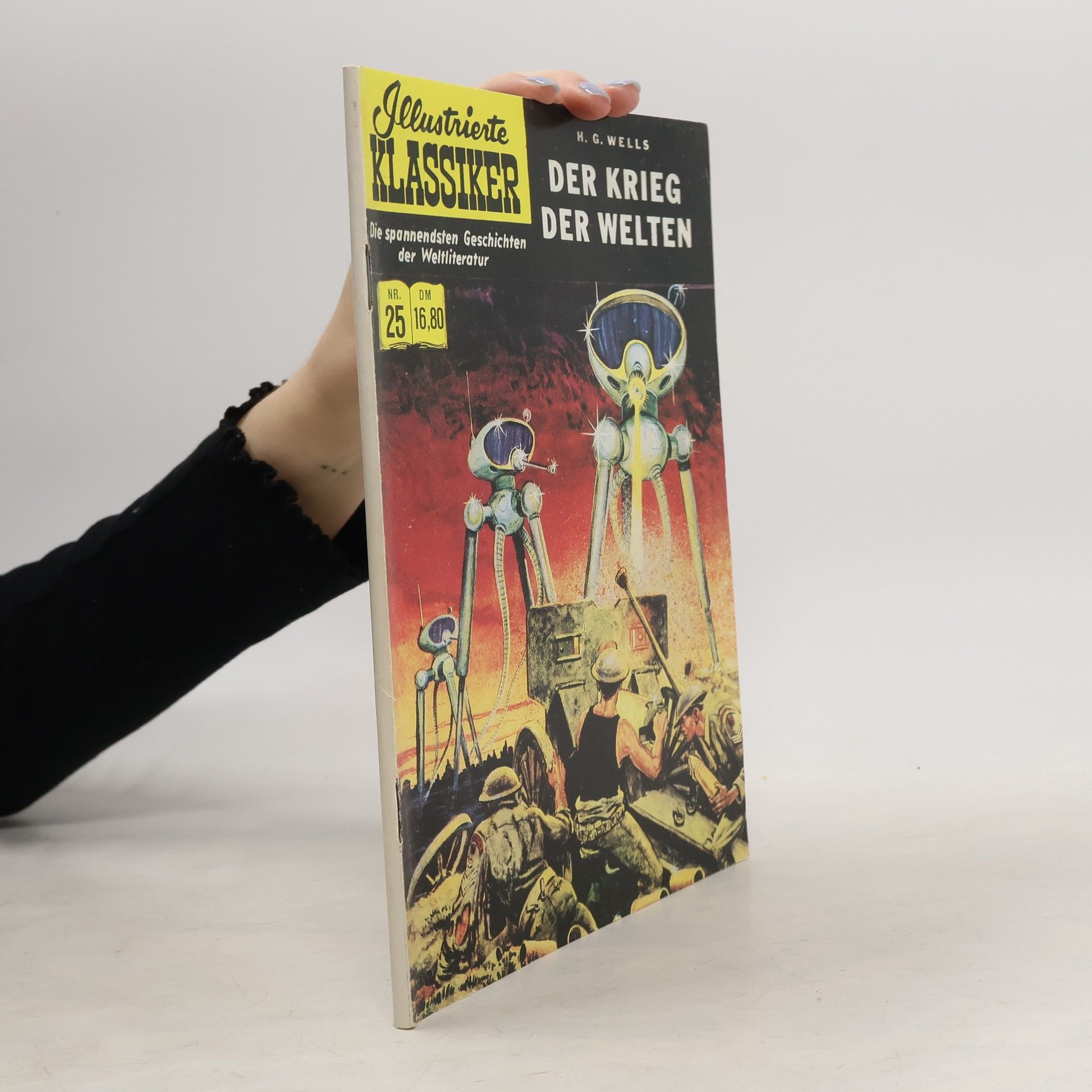 Herbert George Wells Illustrierte Klassiker Nr 25 Der Krieg der Welten