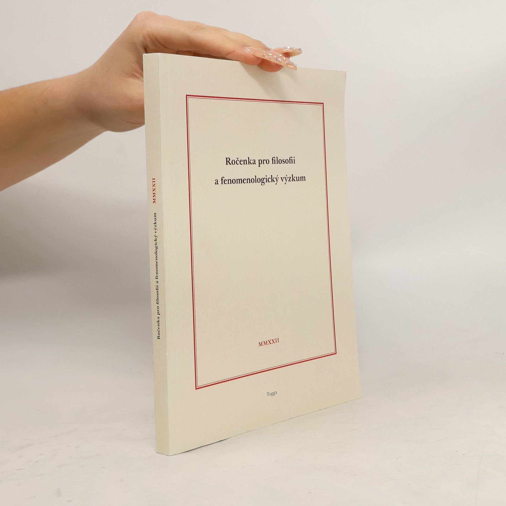 Jaroslav Novotný Ročenka pro filosofii a fenomenologický výzkum 2022