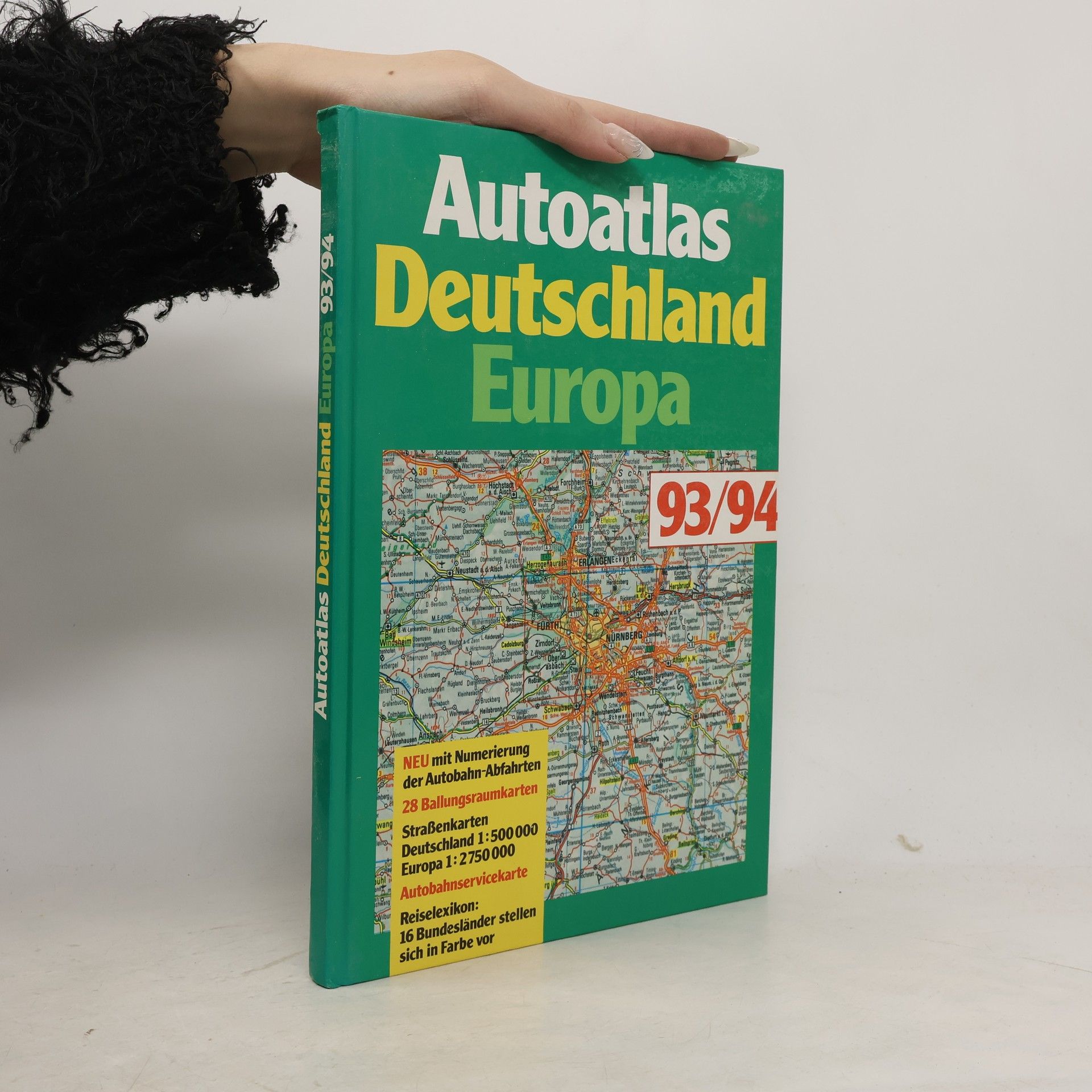 Autores varios Autoatlas Deutschland Europa 1993/94