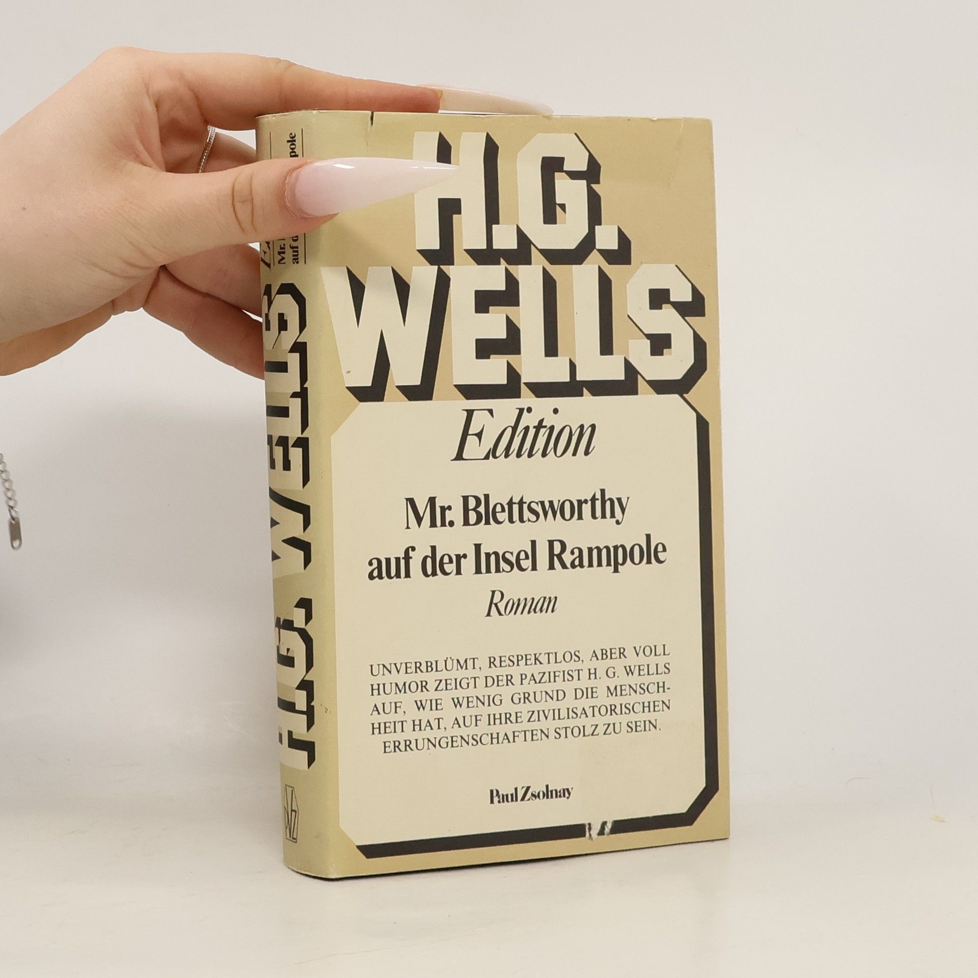 H. G. Wells Mr. Blettsworthy auf der Insel Rampole