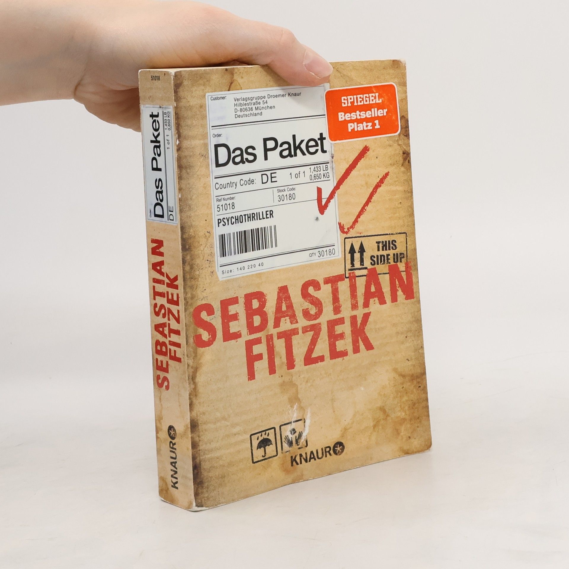 Sebastian Fitzek Das Paket