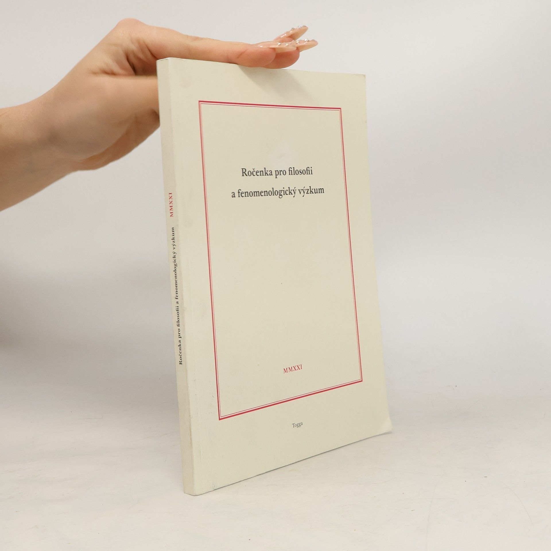 Jaroslav Novotný Ročenka pro filosofii a fenomenologický výzkum 2021