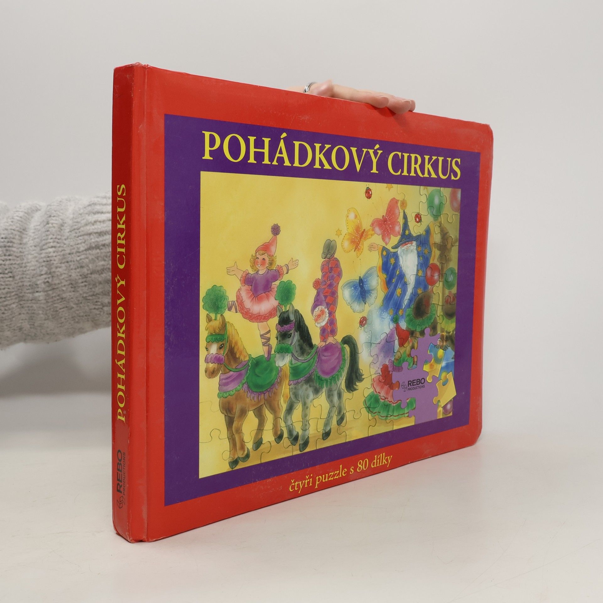 Christl Vogl Pohádkový cirkus: čtyři puzzle s 80 dílky