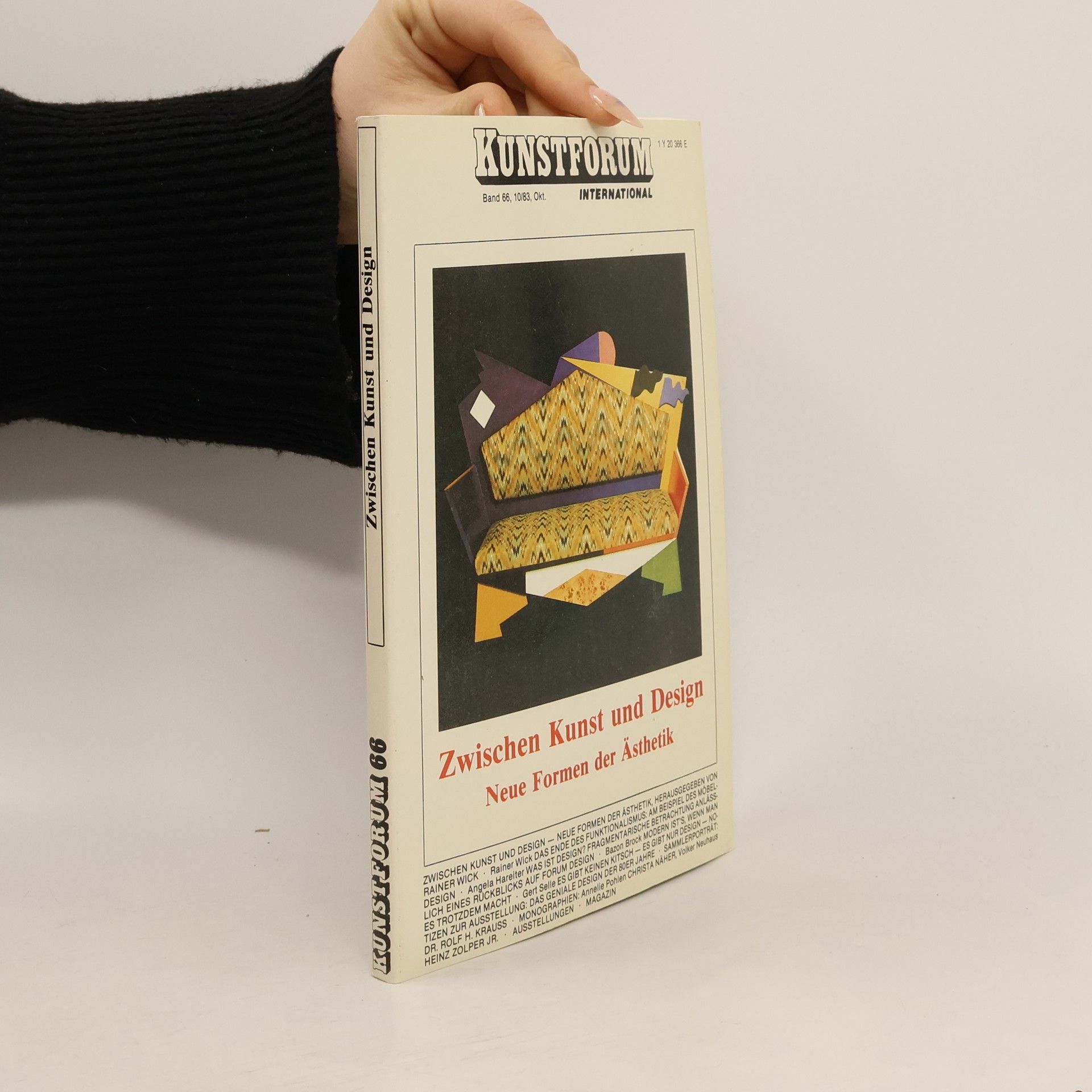 AA.VV. Kunstforum Internacional 10/1983