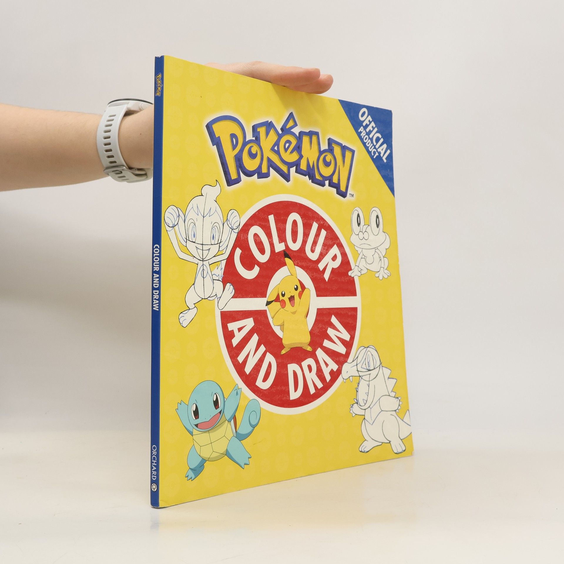 Pokemon The Official Pokemon Colour and Draw