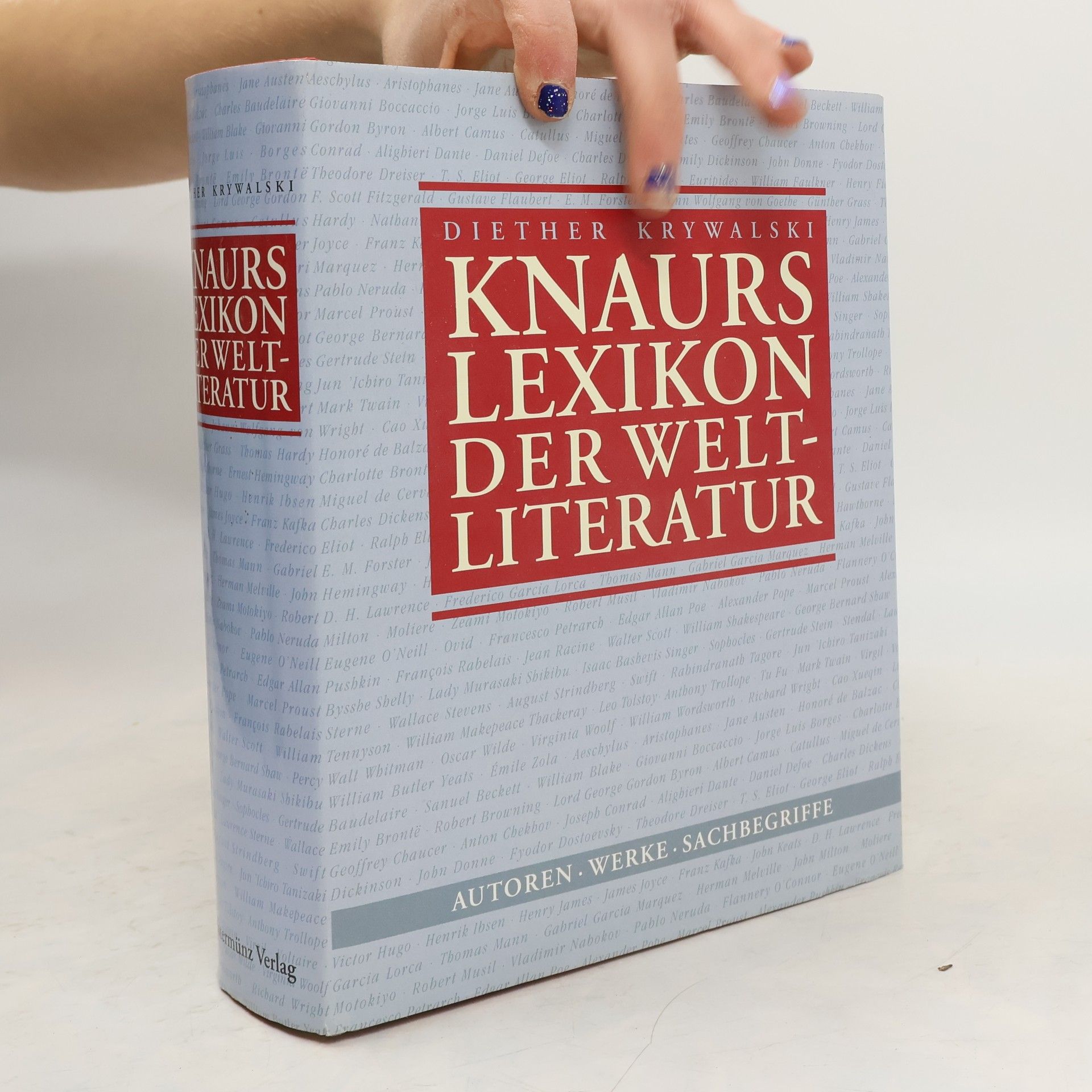 Diether Krywalski Knaurs Lexikon der Weltliteratur