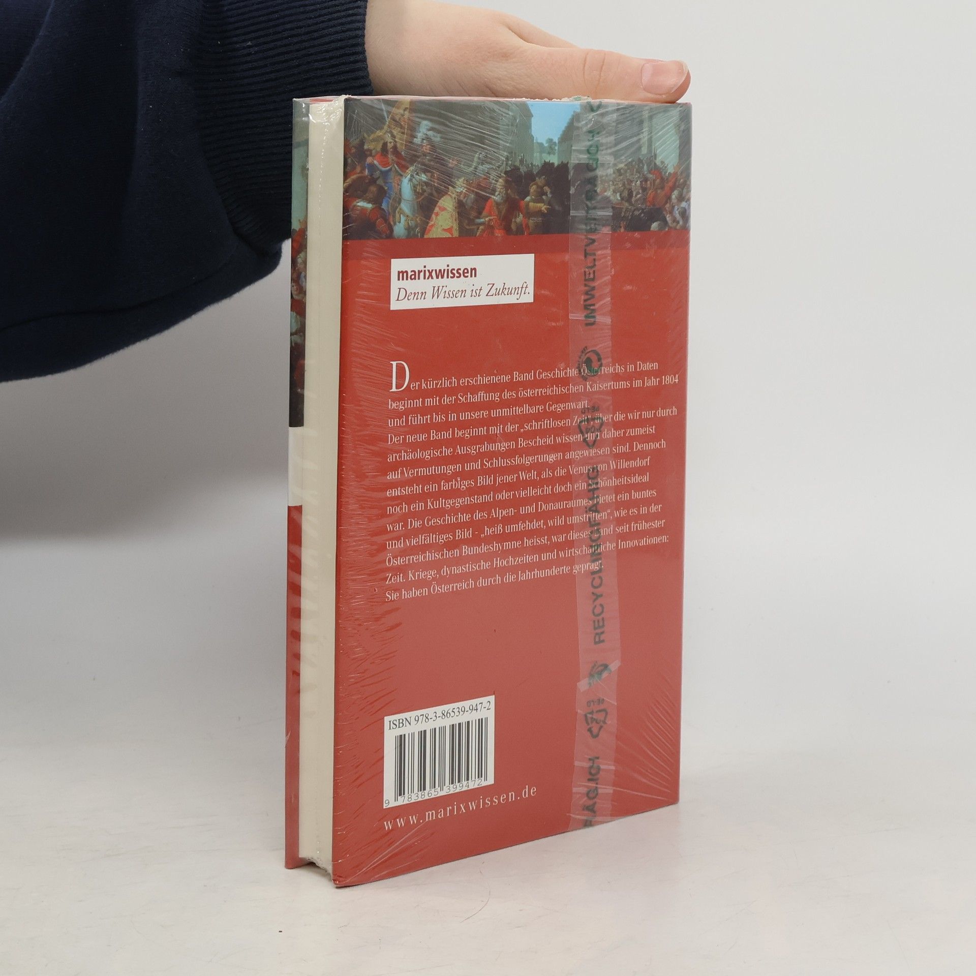 Isabella Ackerl Geschichte Österreichs in Daten - von der Urzeit bis 1804