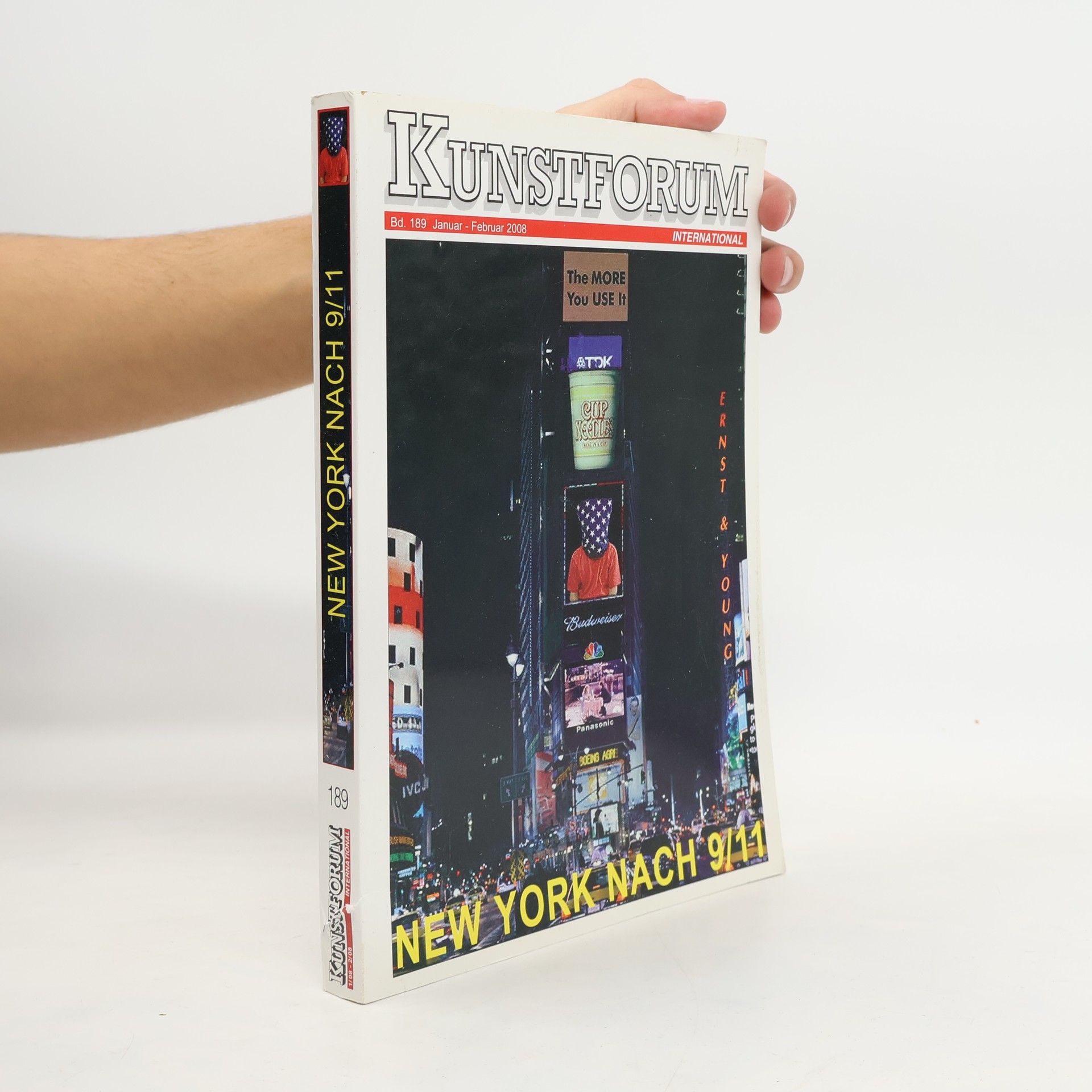 Collectif d'auteurs Kunstforum Nr.189. New Yourk 9/11