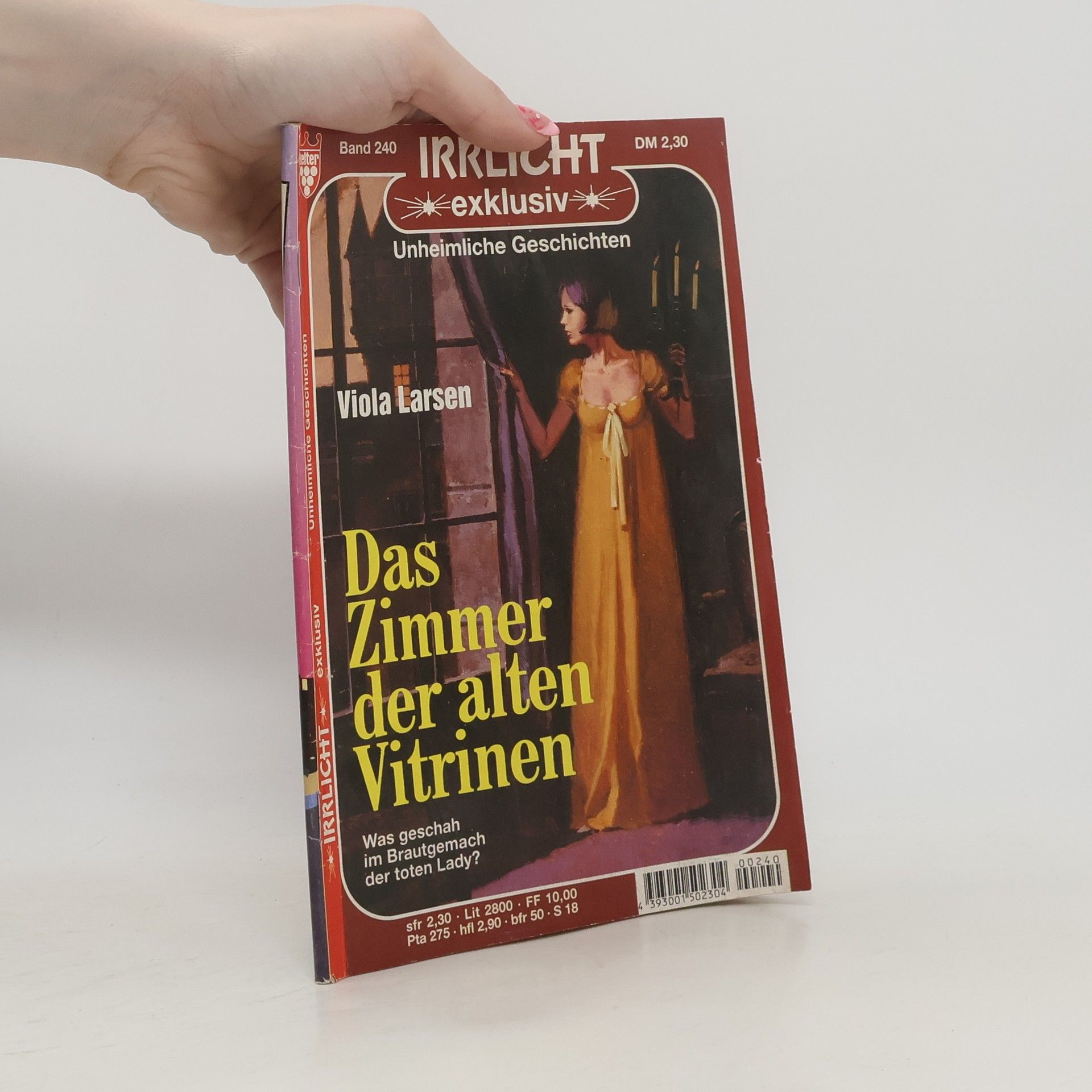 Viola Larsen Irrlicht Band 240. Das Zimmer der alten Vitrinen