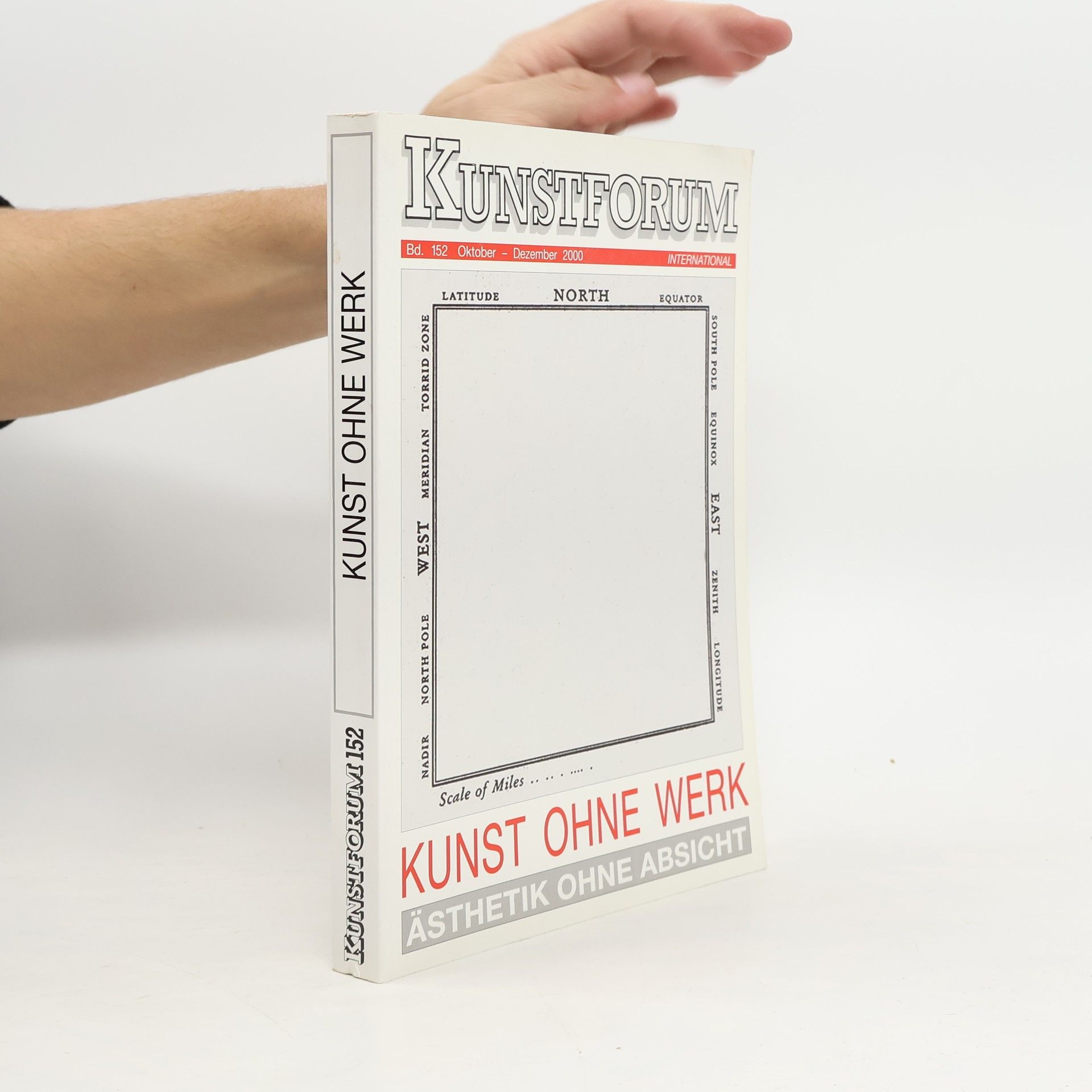 Collectif d'auteurs Kunstforum 152, 10-12/2000. Kunst ohne Werk