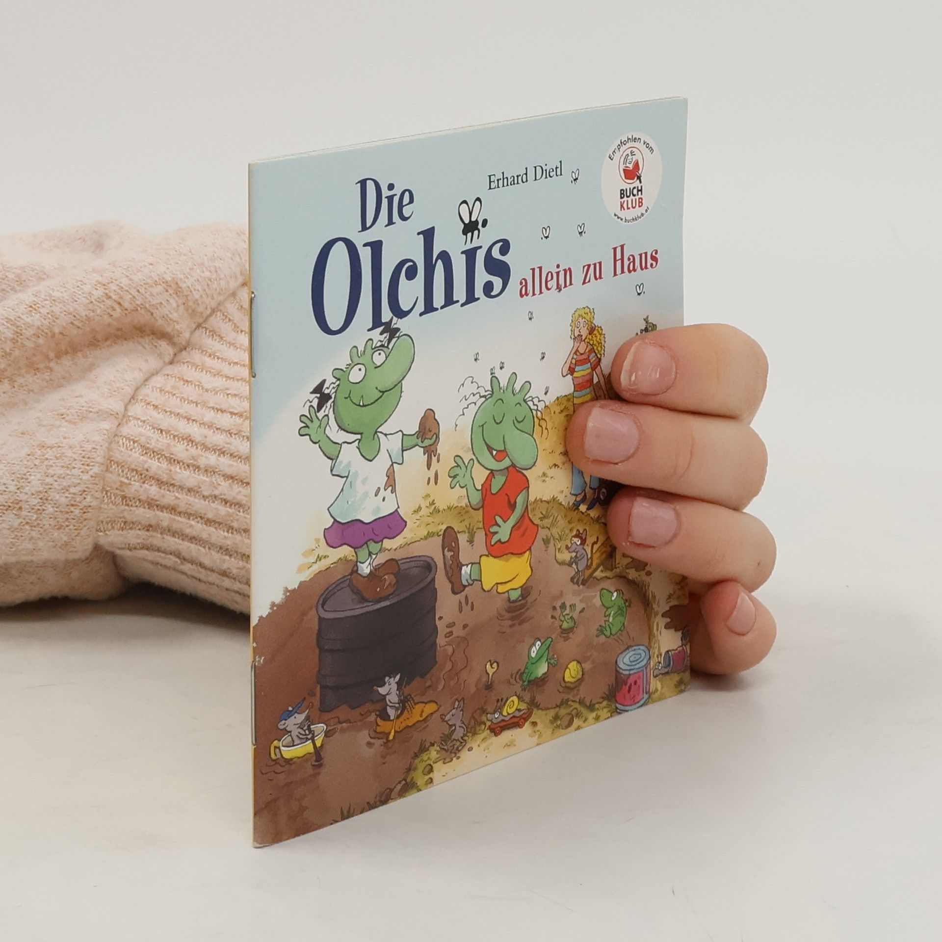 Erhard Dietl Die Olchis allein zu Haus
